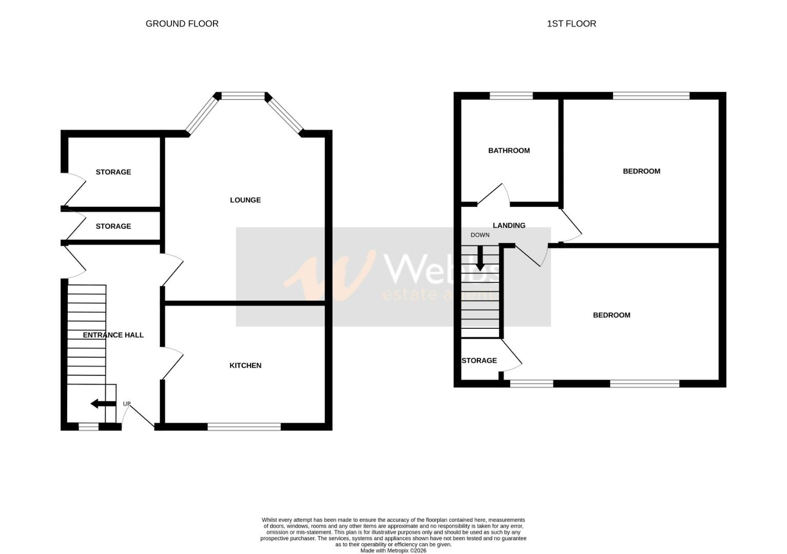 149, Glastonbury Crescent, Walsall floorplan