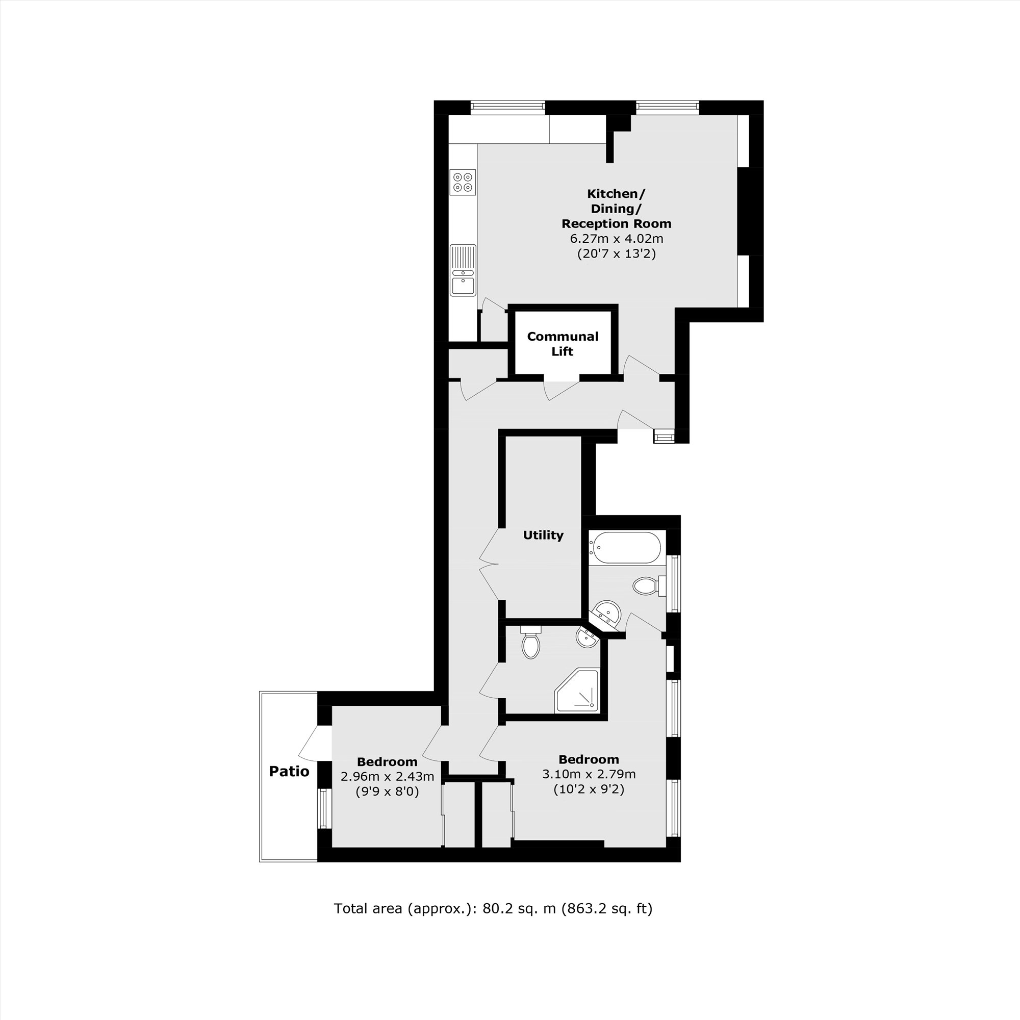 Dorset Street, London floorplan