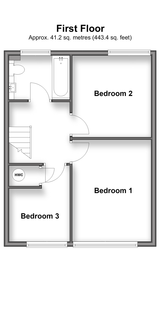 Knaves Acre, Headcorn floorplan