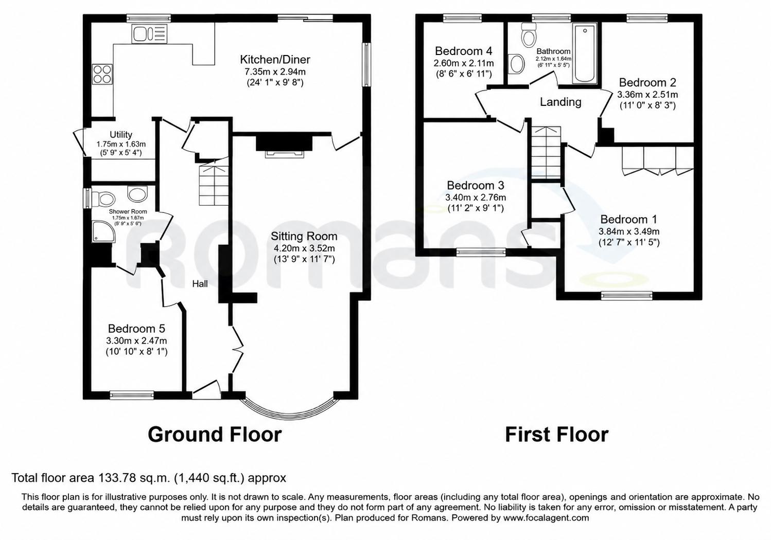 71, Calfridus Way, Berkshire floorplan