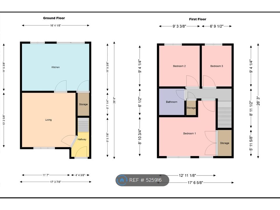 3 Bedrooms End terrace house to rent in Fern Lea View, Stanningley, Pudsey LS28