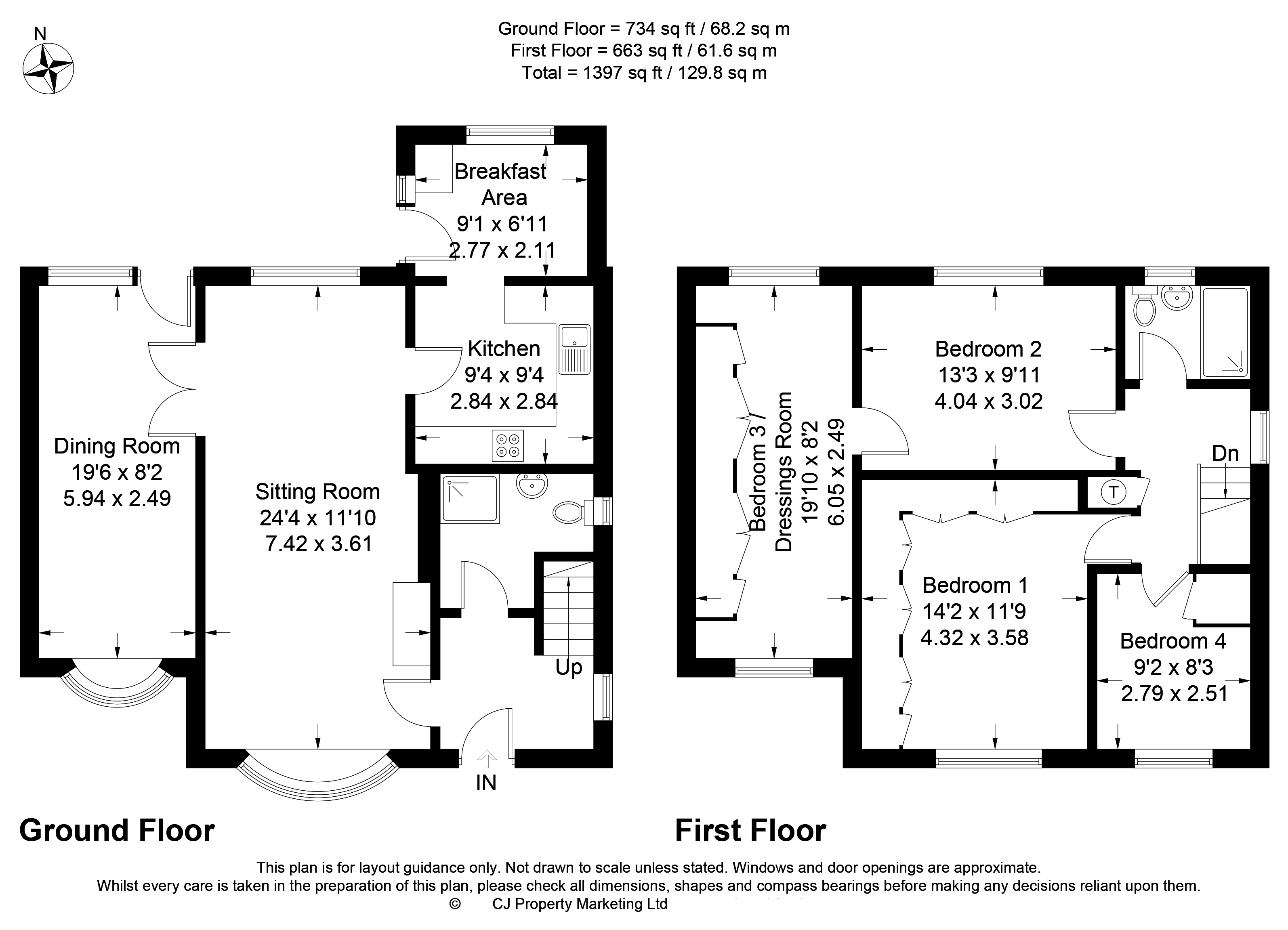 4 Bedrooms Detached house for sale in Penshurst Road, Potters Bar EN6