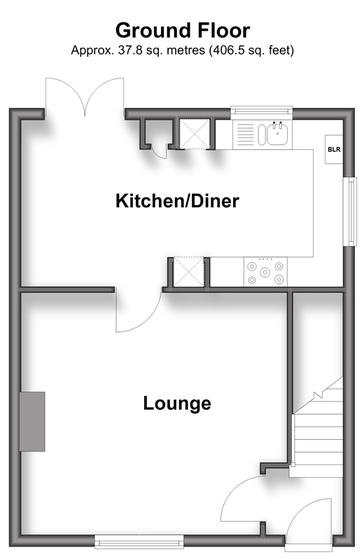 Cedar Road Strood, Rochester floorplan