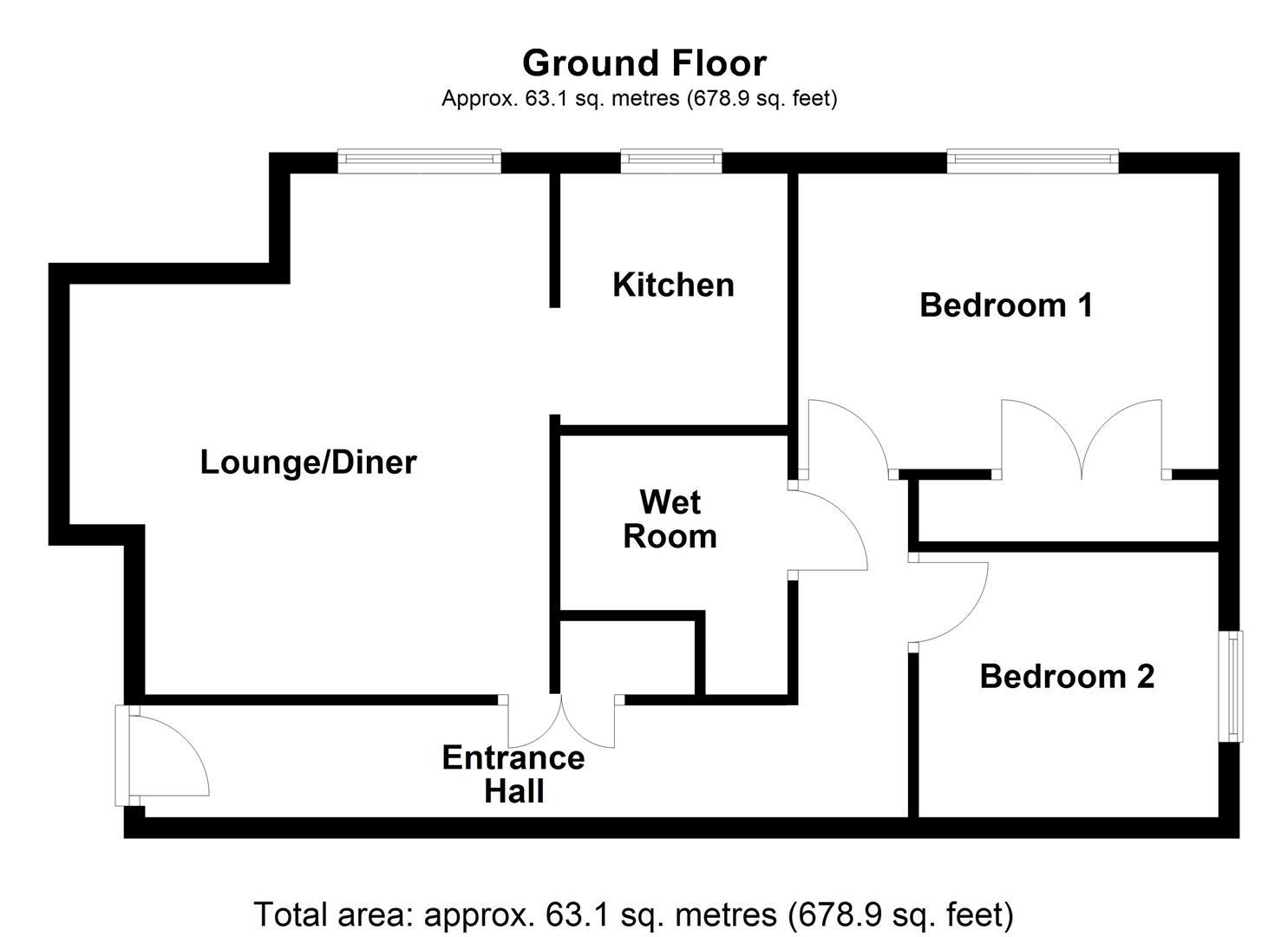 22, Constable Drive, Ossett floorplan