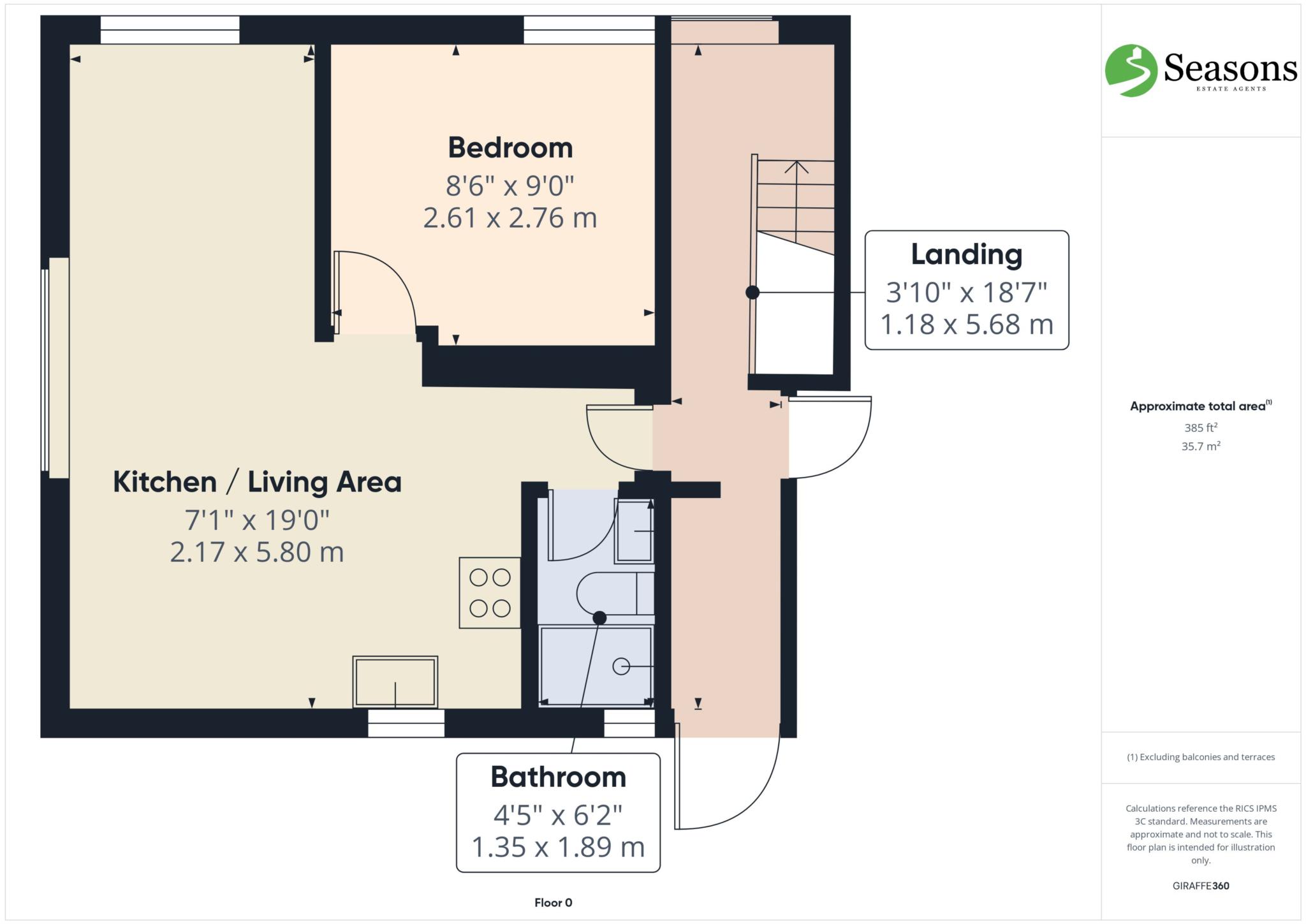 4 Pixies Holt, Buller Street, Looe floorplan