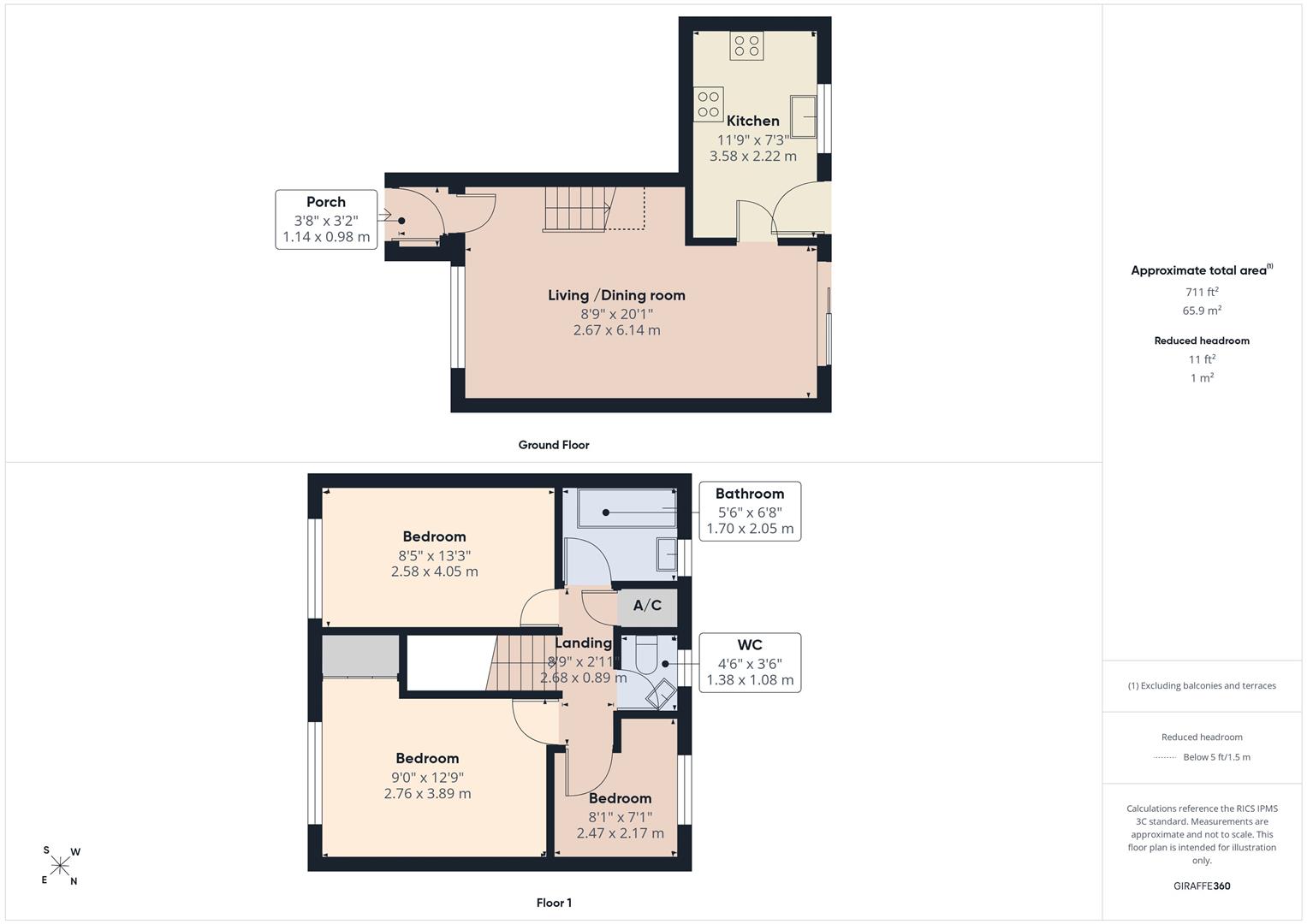 32, Foxglove Road, Stamford floorplan