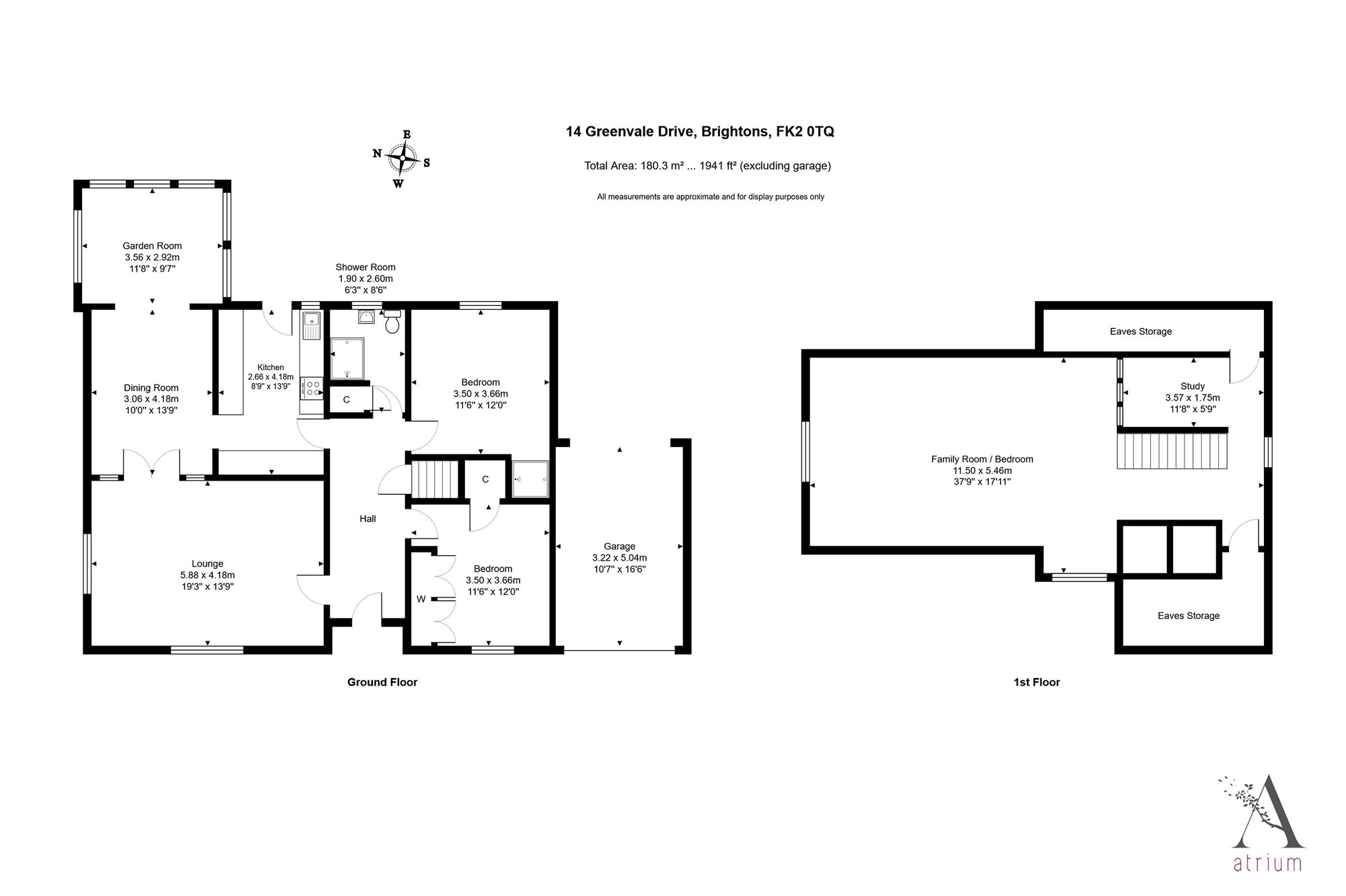 14 Greenvale Drive, Falkirk floorplan