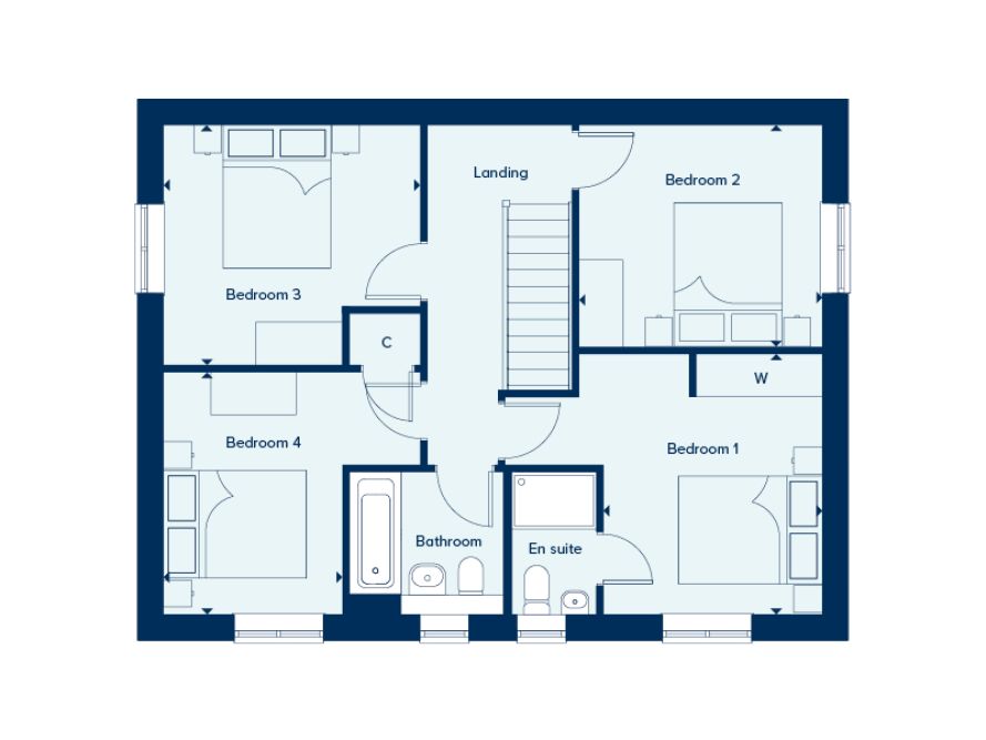 135, Cambridge Road, Langford floorplan