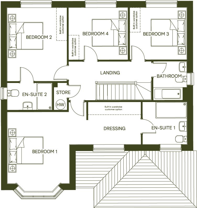 The Wiltshire, Lower Hays, Daresbury floorplan