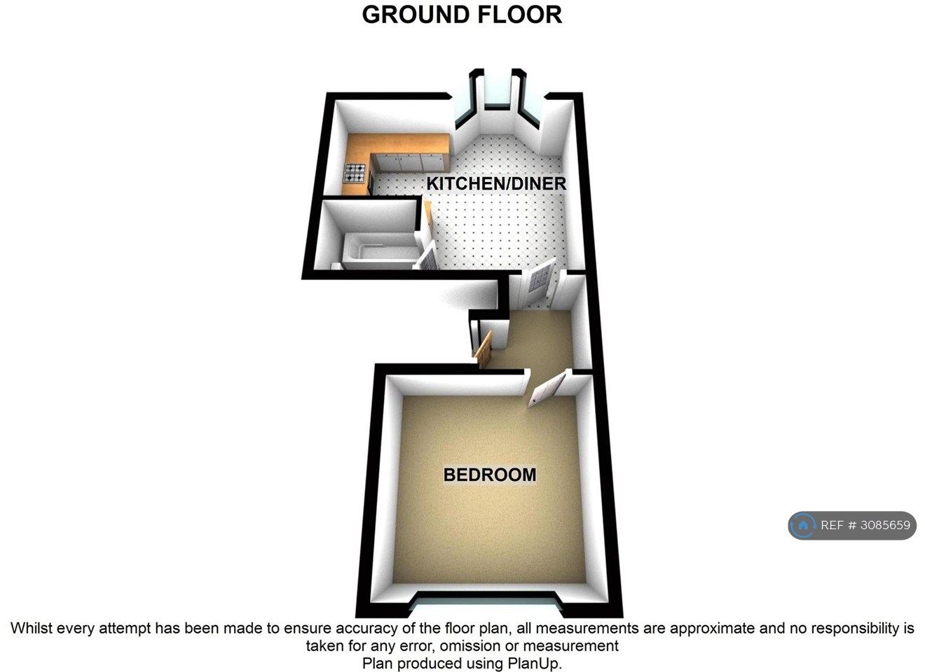 Dover Place, Bristol floorplan