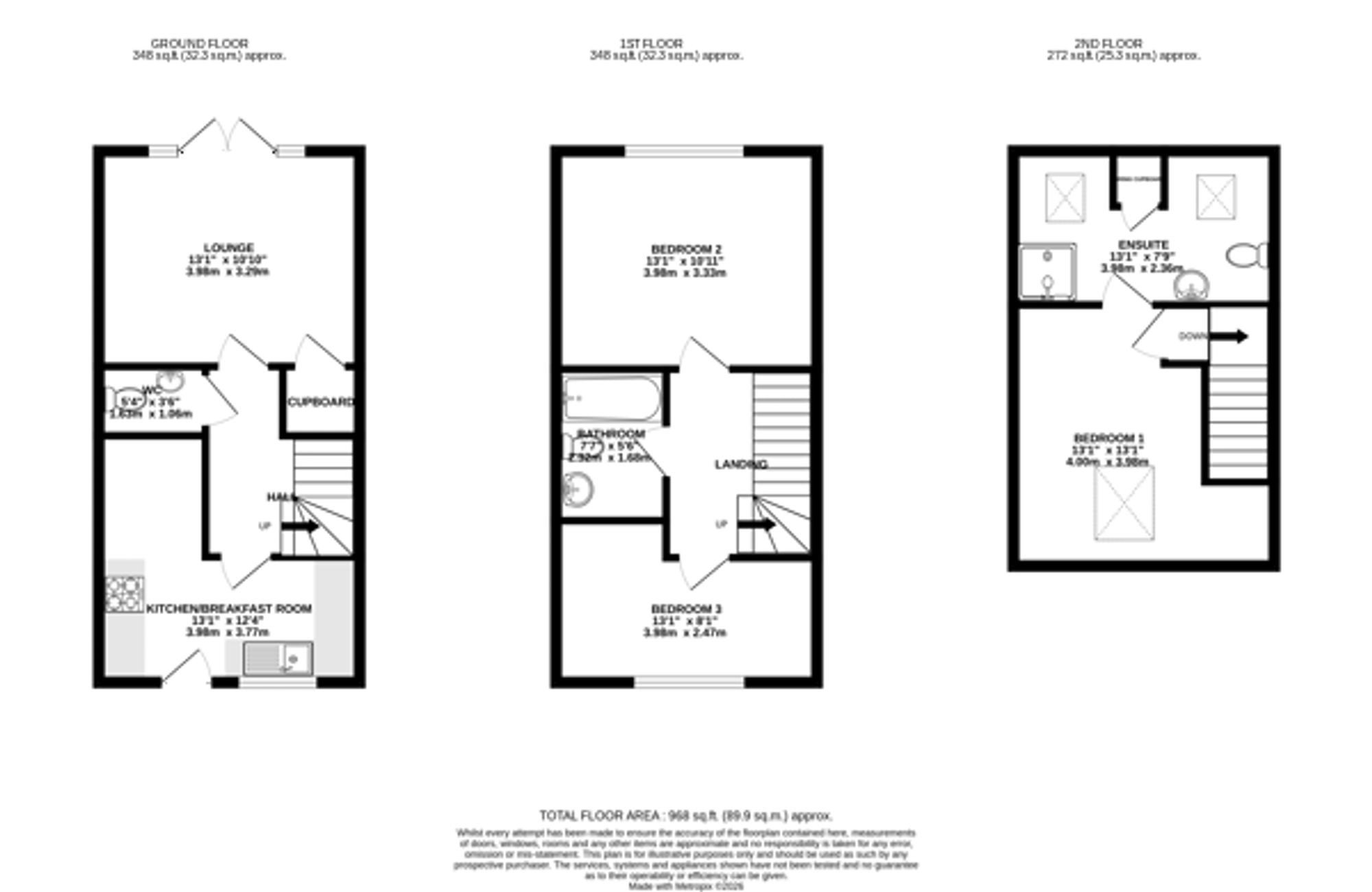 30 Marsden Avenue, Leicester floorplan