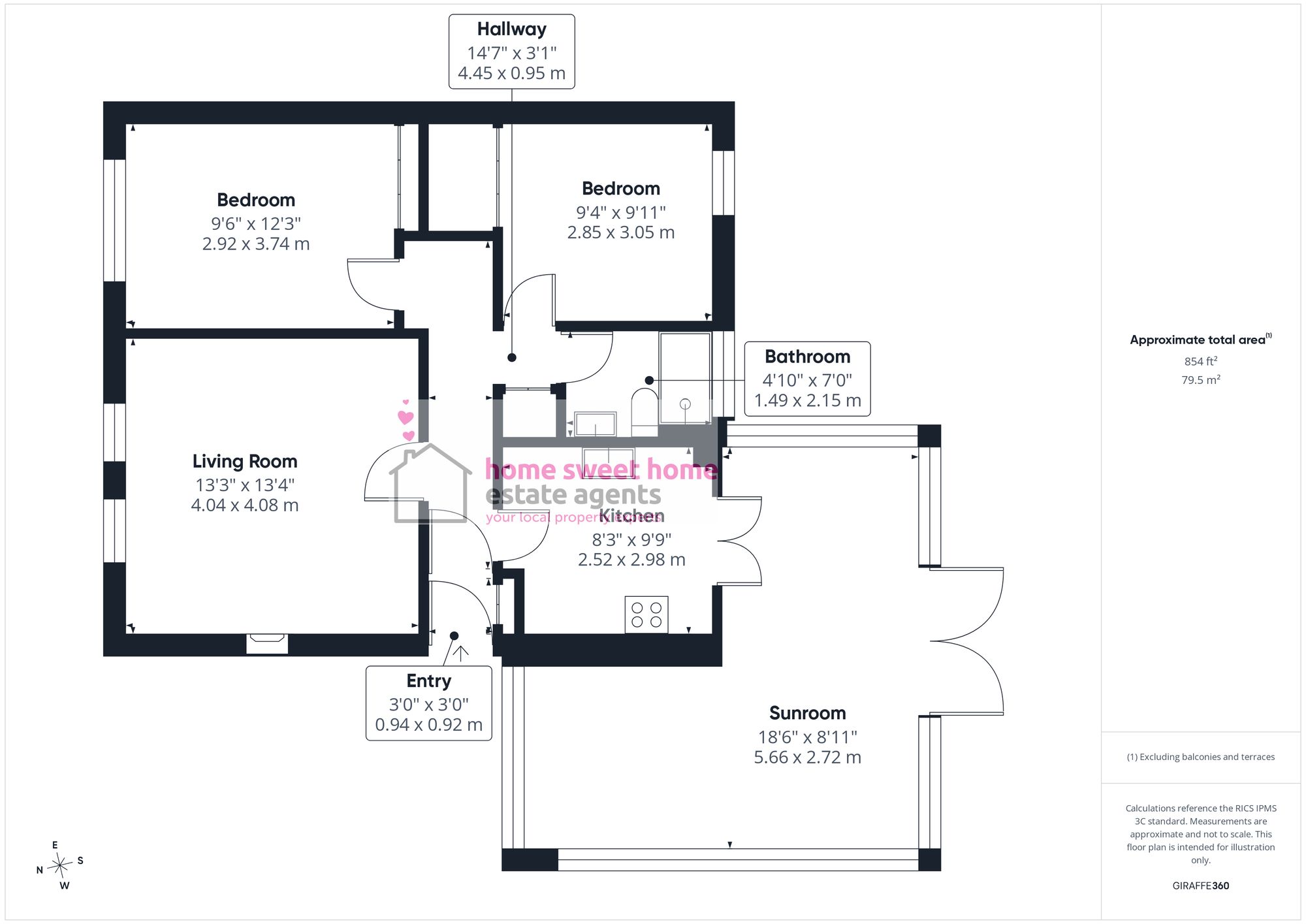 2, Lomond Way, Inverness, IV3 floorplan
