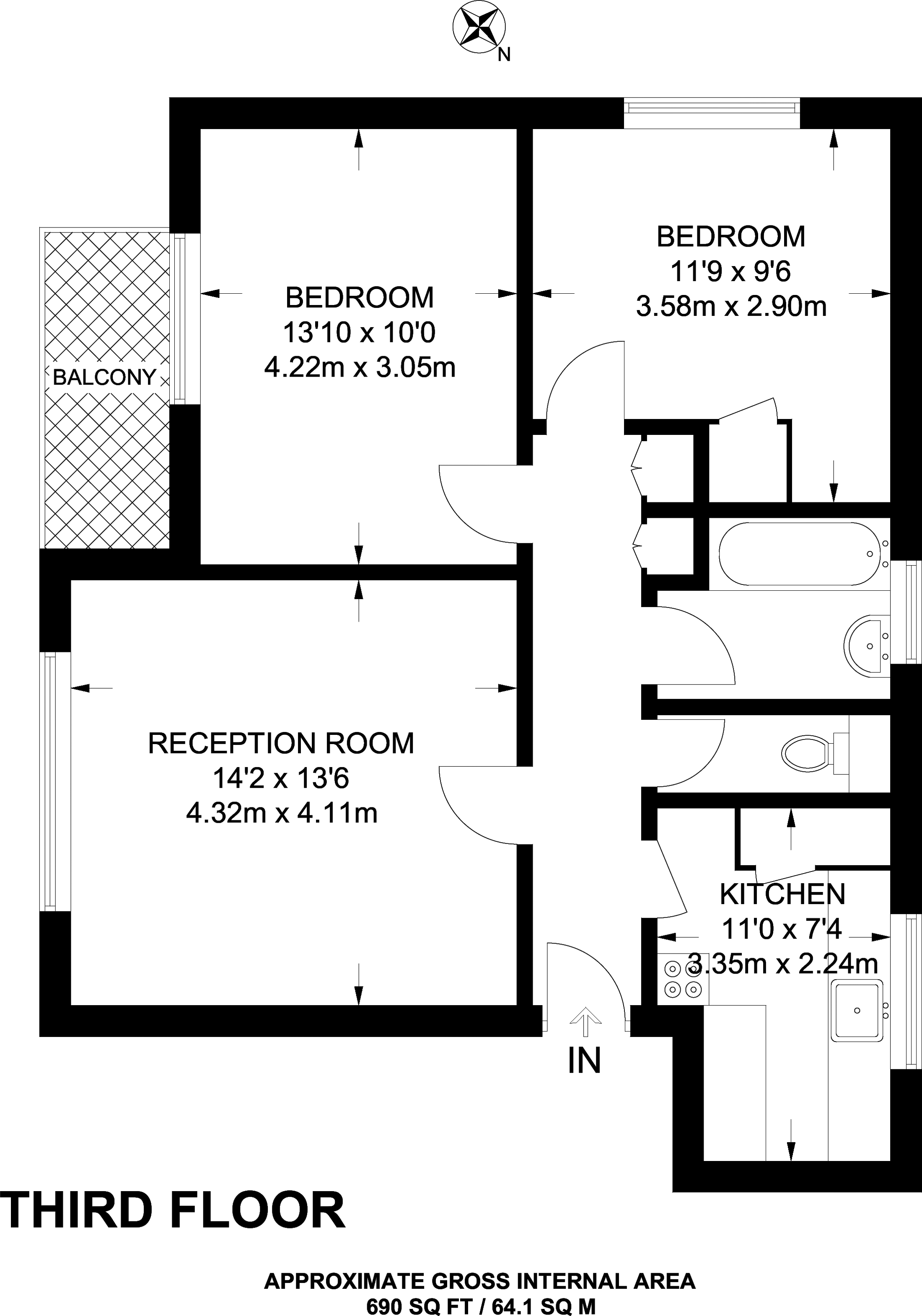 2 Bedrooms Flat to rent in Rennie Estate, South Bermondsey SE16
