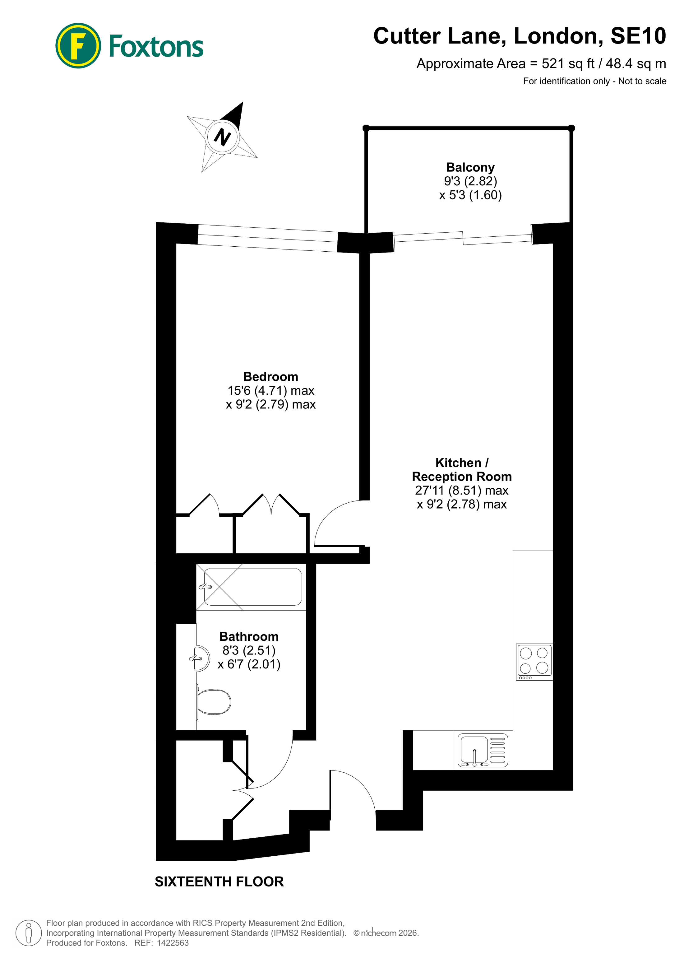 Cutter Lane, North Greenwich floorplan