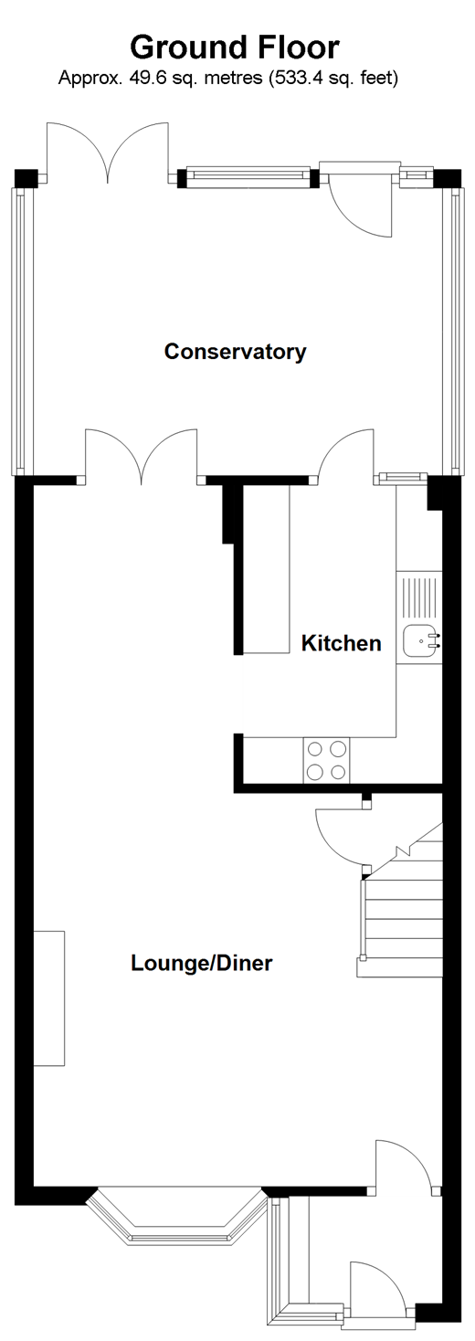 3 Bedrooms Terraced house for sale in Freelands Road, Snodland, Kent ME6