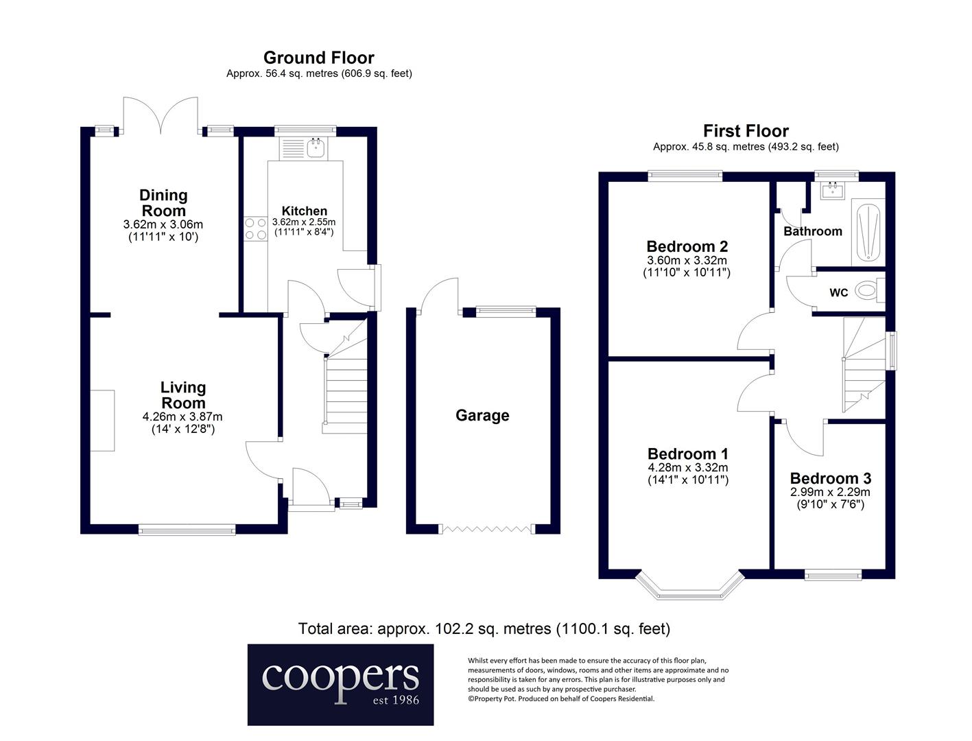 3, Enstone Road, Ickenham floorplan
