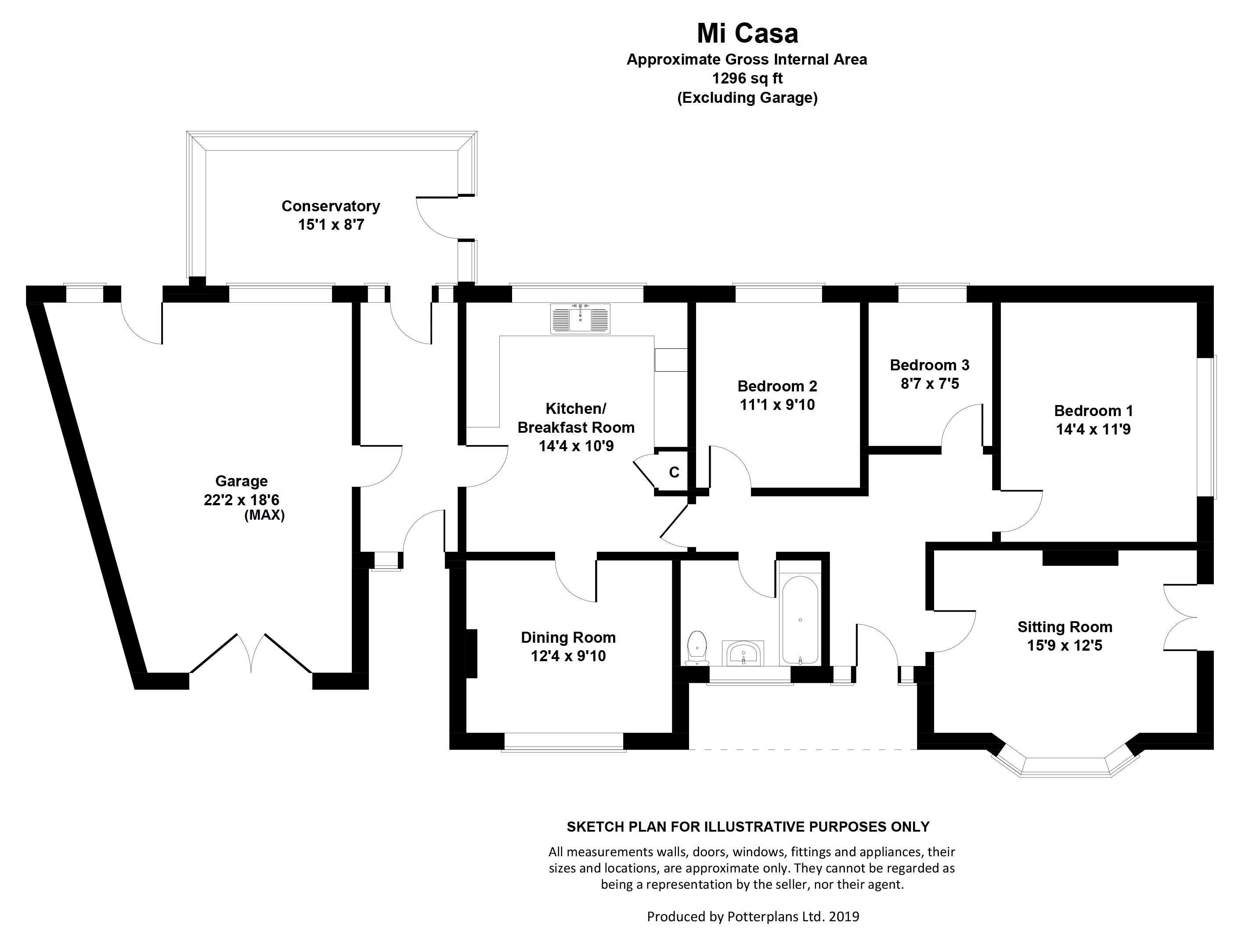 3 Bedrooms Detached bungalow for sale in Springfield Road, Boroughbridge, York YO51