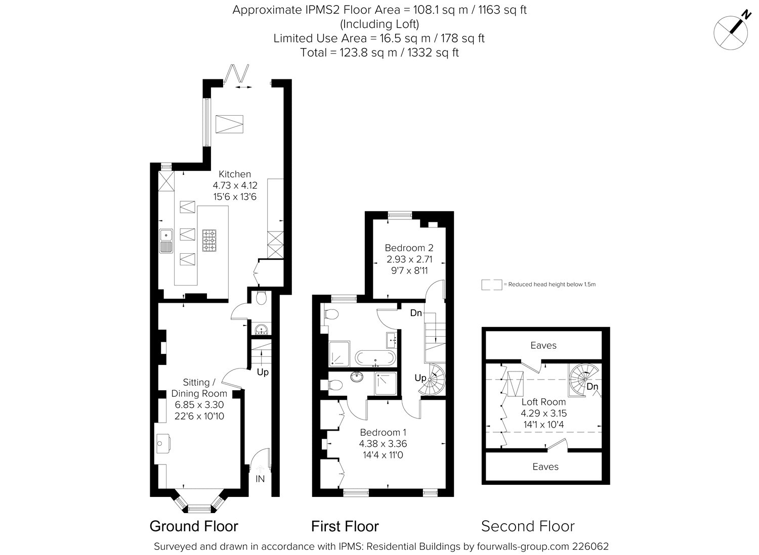 2 Bedrooms Terraced house for sale in Park Hill, Harpenden, Hertfordshire AL5