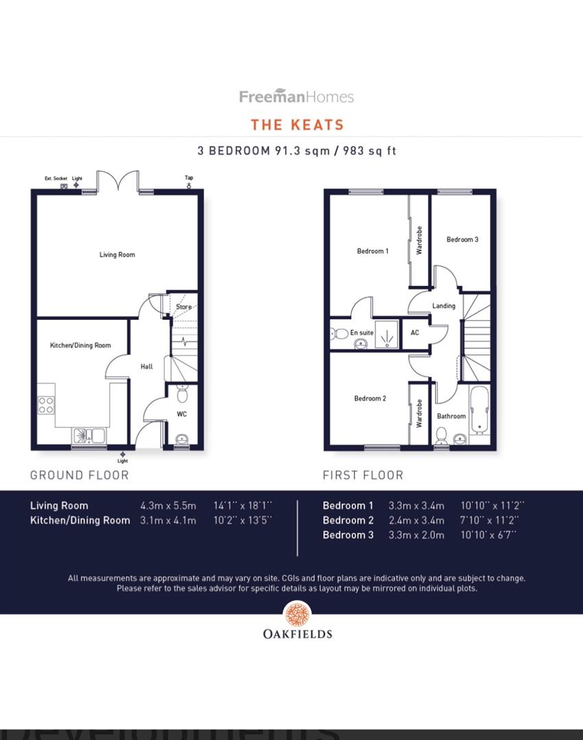 10, Oakfield View, Hereford floorplan