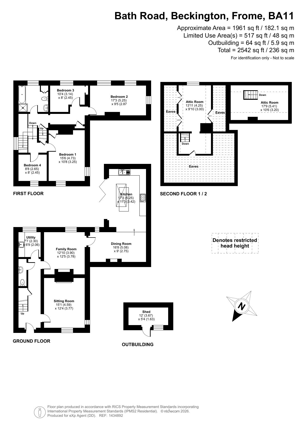 8, Bath Road, Frome floorplan