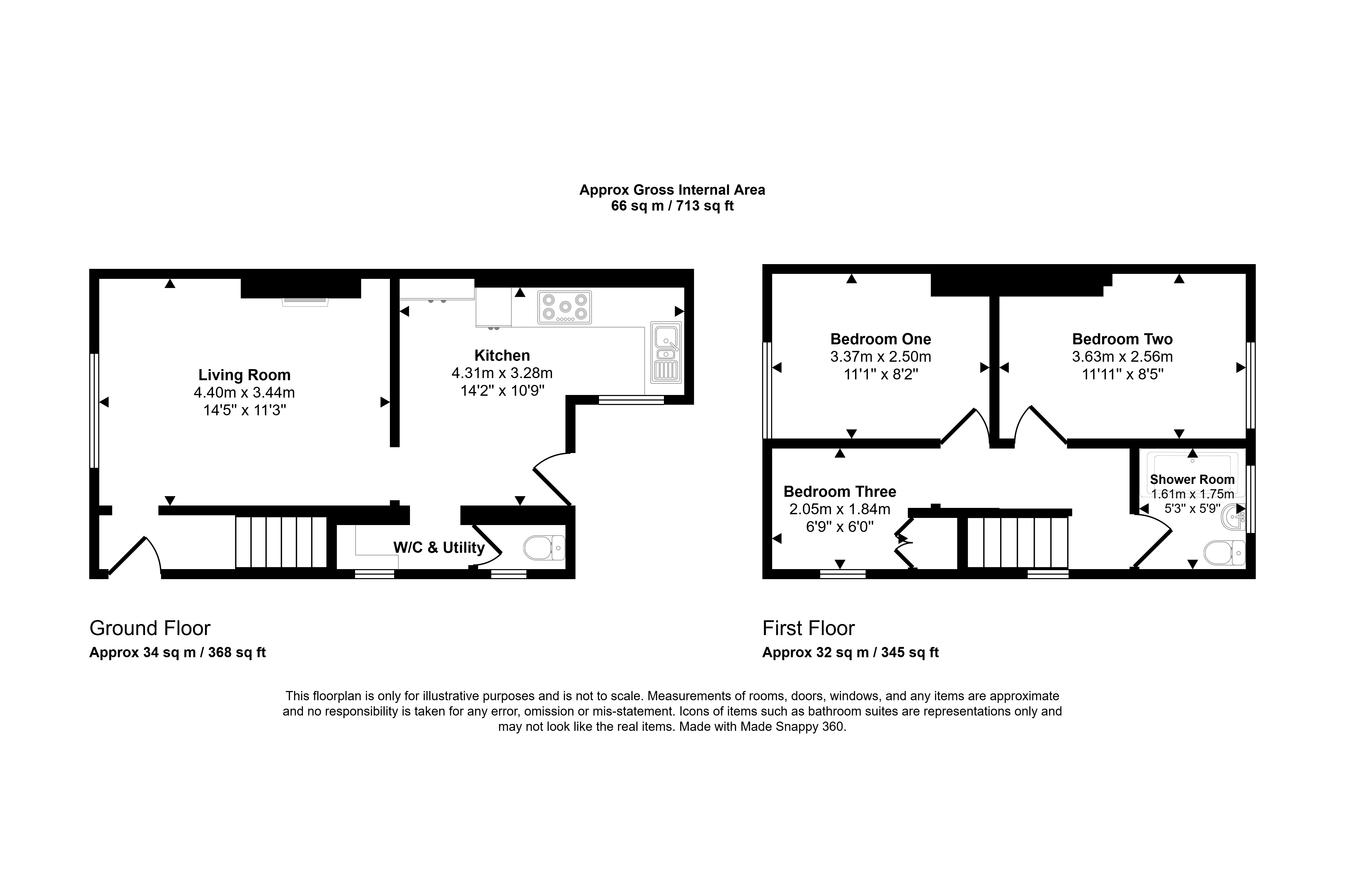 37, Newholme Estate, Wingate floorplan