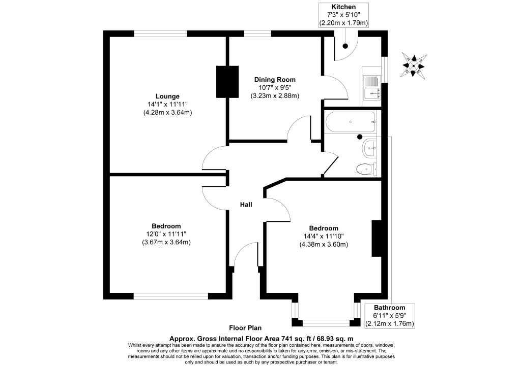 Mossy Lea Road, Wigan floorplan
