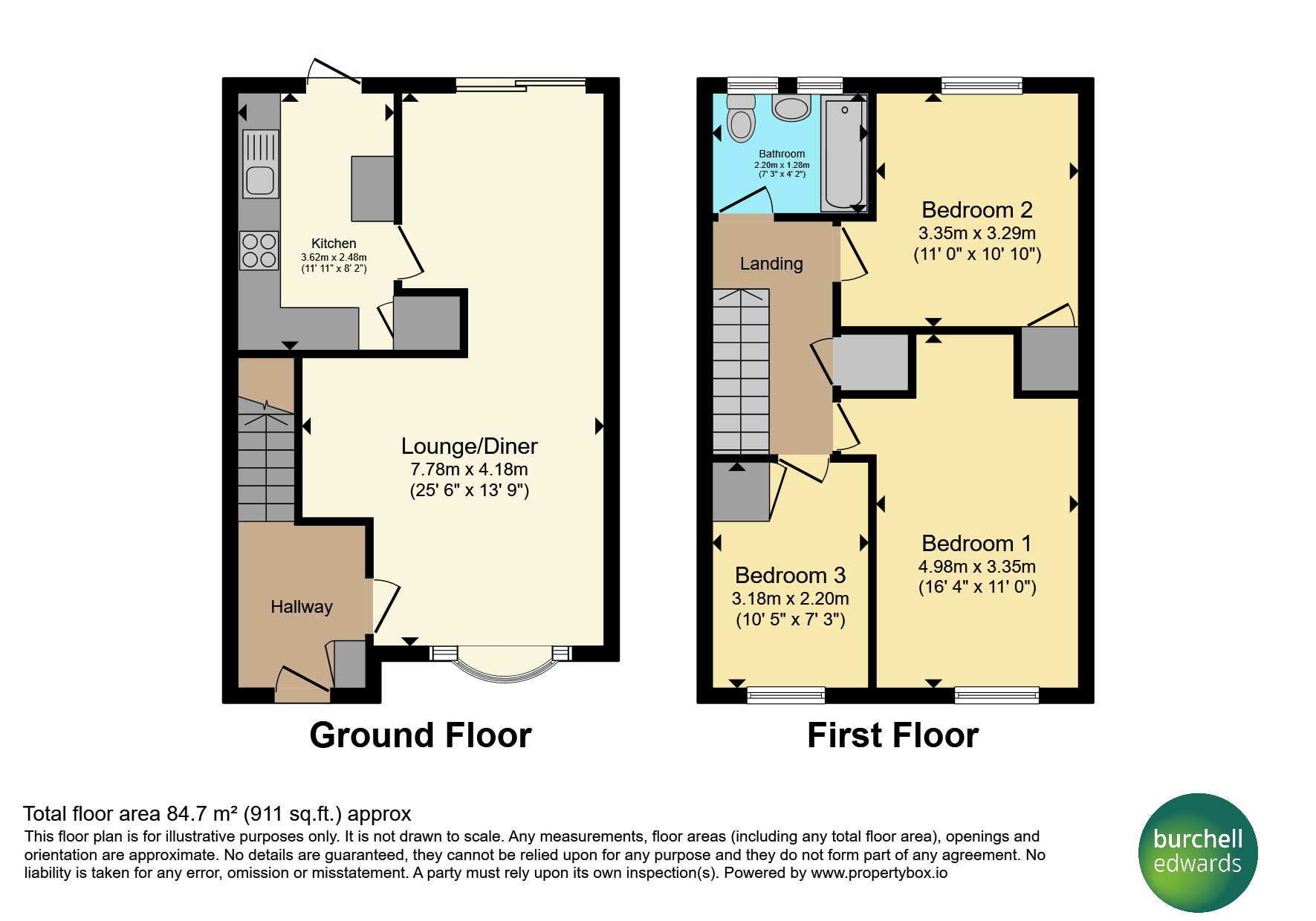 22, Brook Piece Walk, Birmingham floorplan