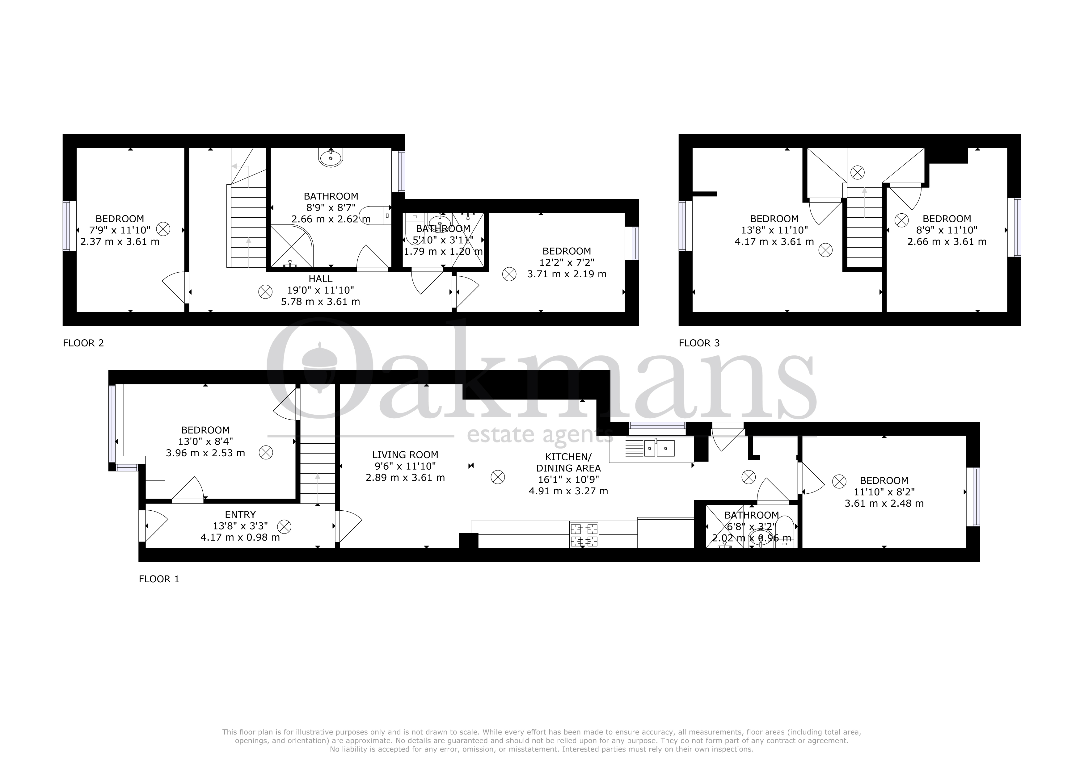 264, HUBERT ROAD, BIRMINGHAM floorplan