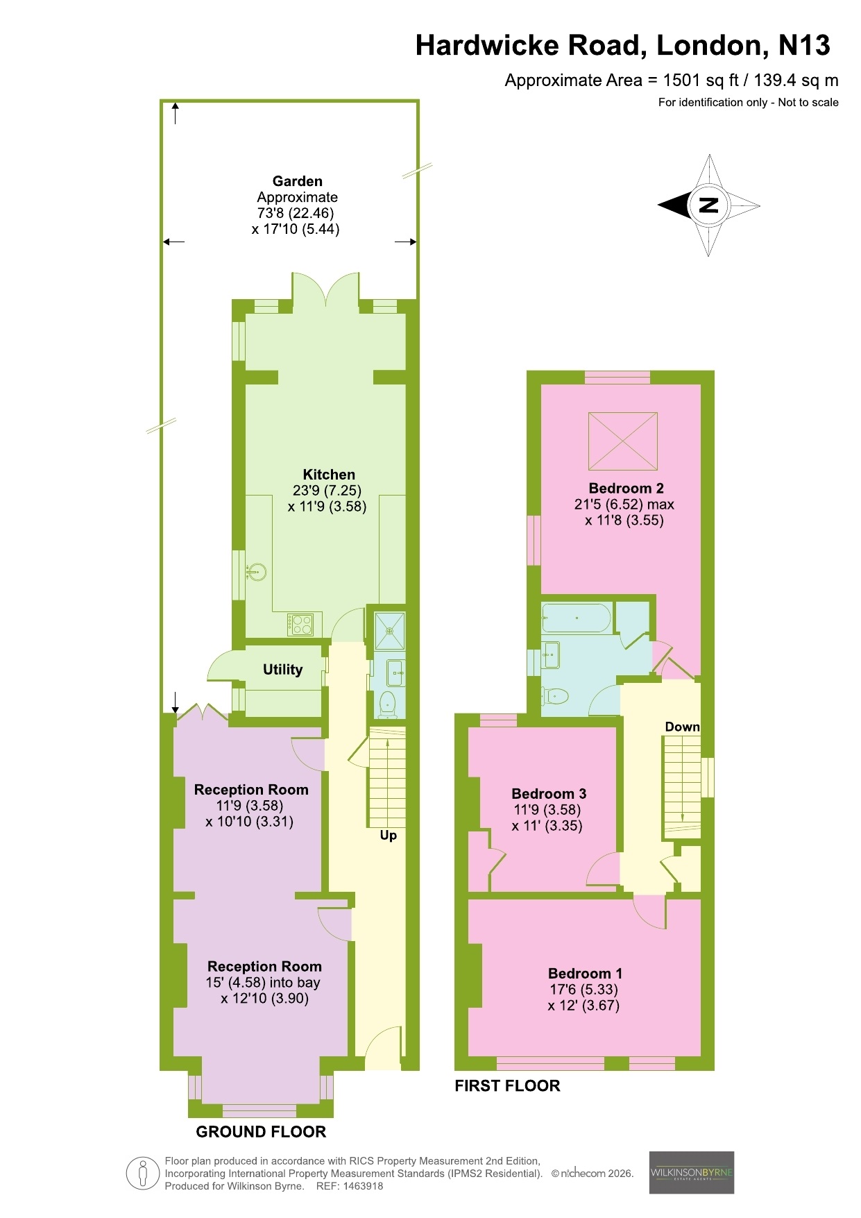 Kingscroft, Hardwicke Road, Palmers Green floorplan