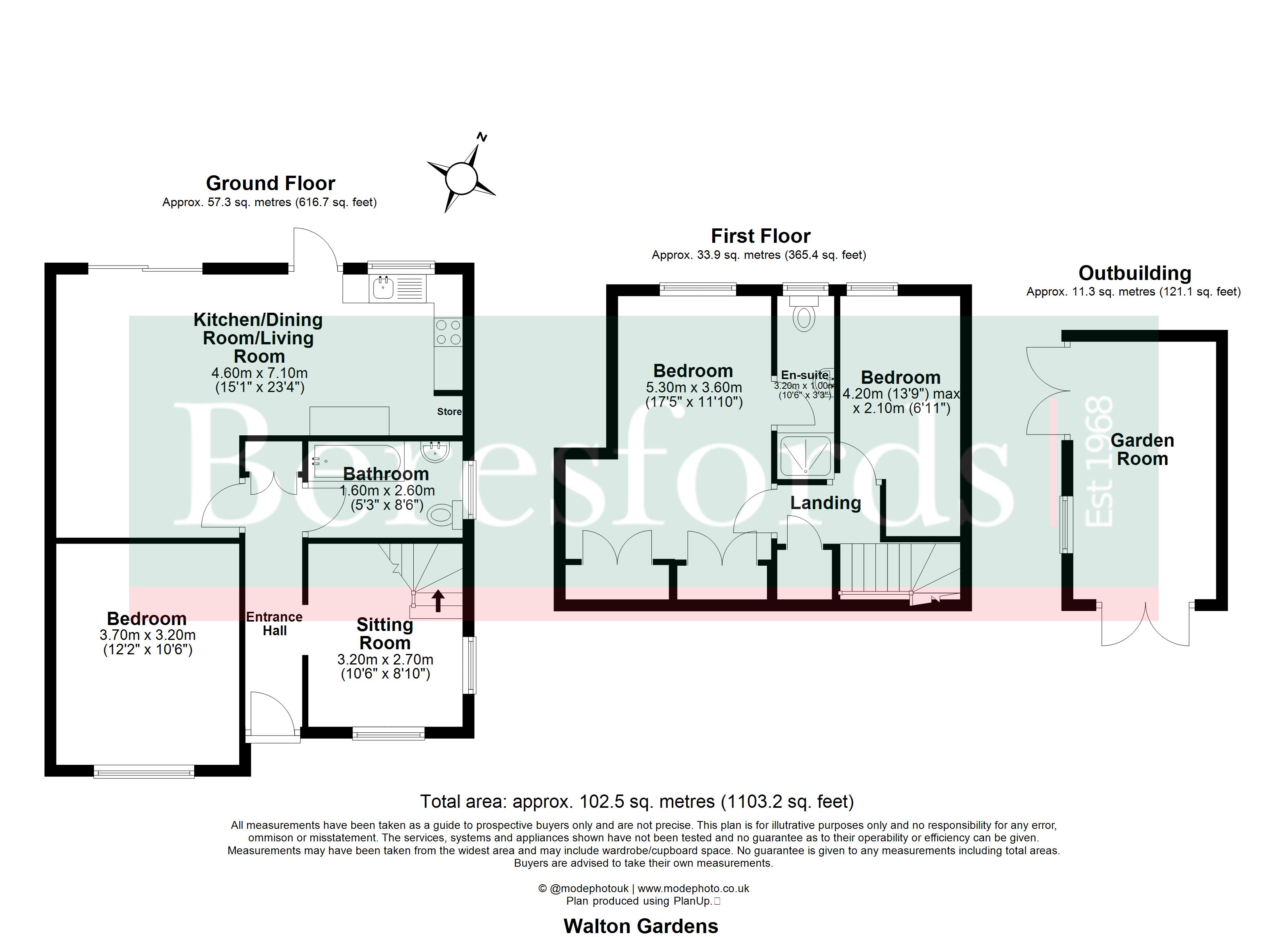 52, Walton Gardens, Brentwood floorplan