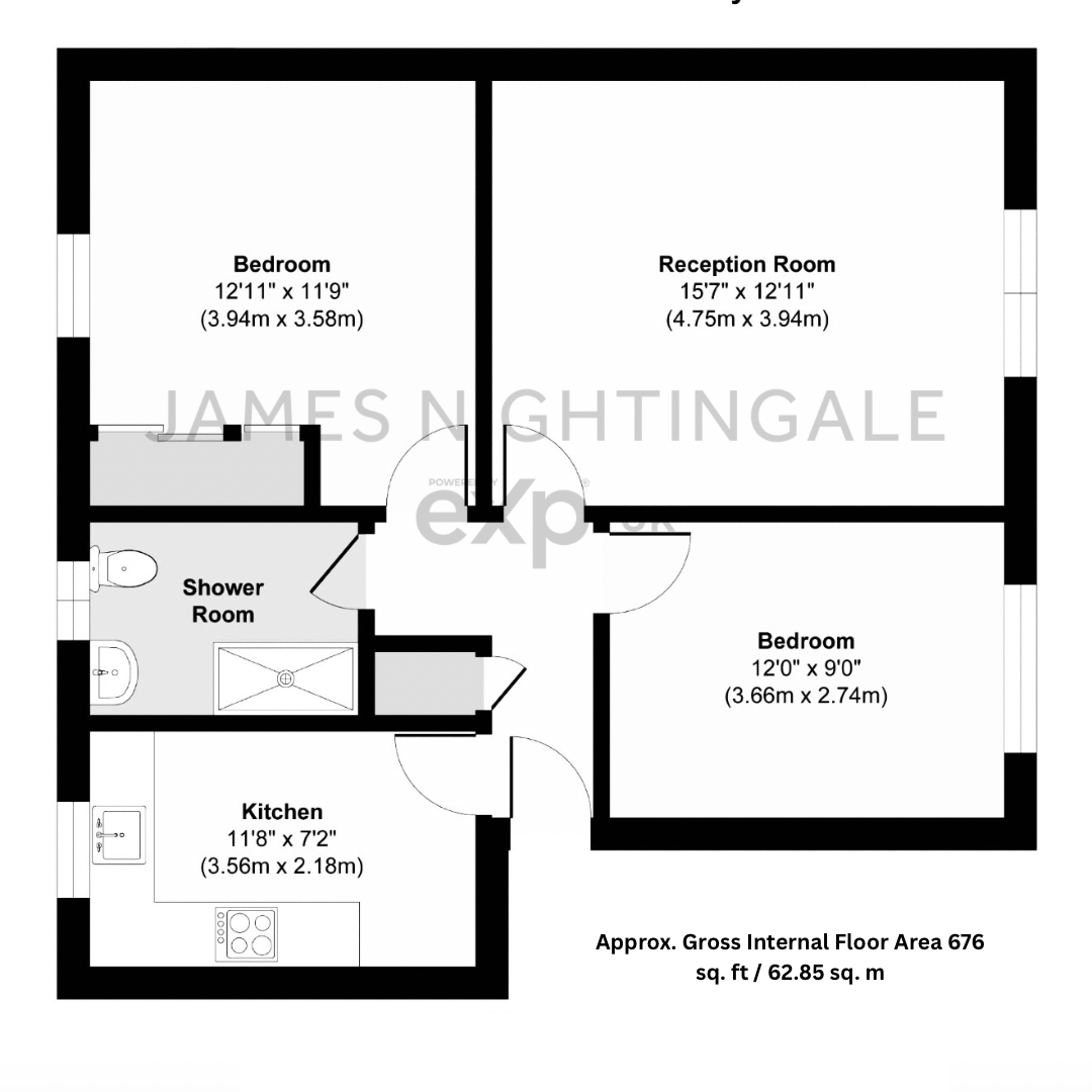 48, Riverview Gardens, Cobham floorplan