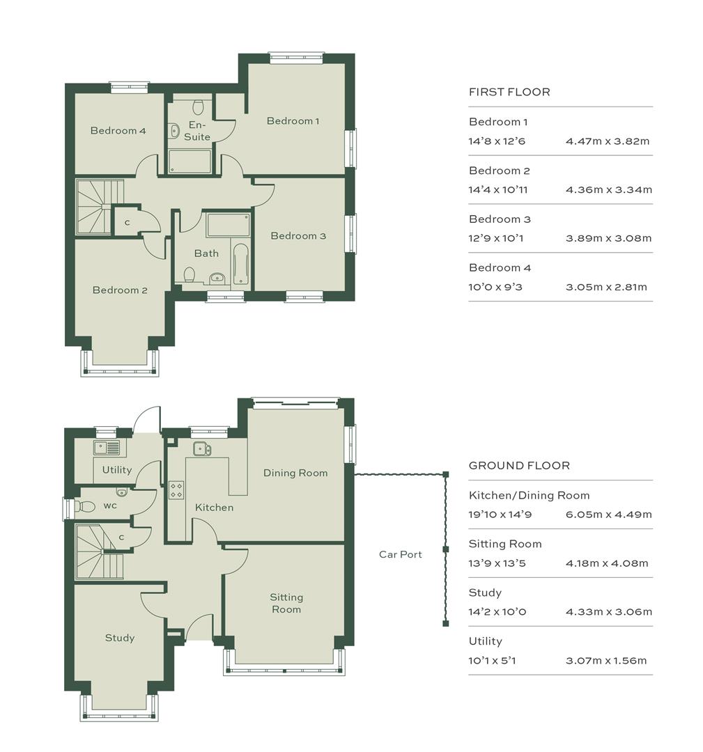 9, Meadowbrook Gardens, Southampton floorplan