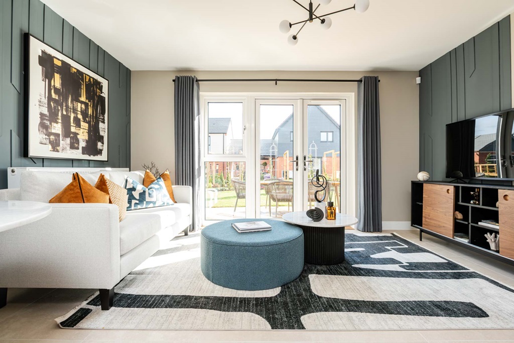 With Patio Doors Leading To The Garden