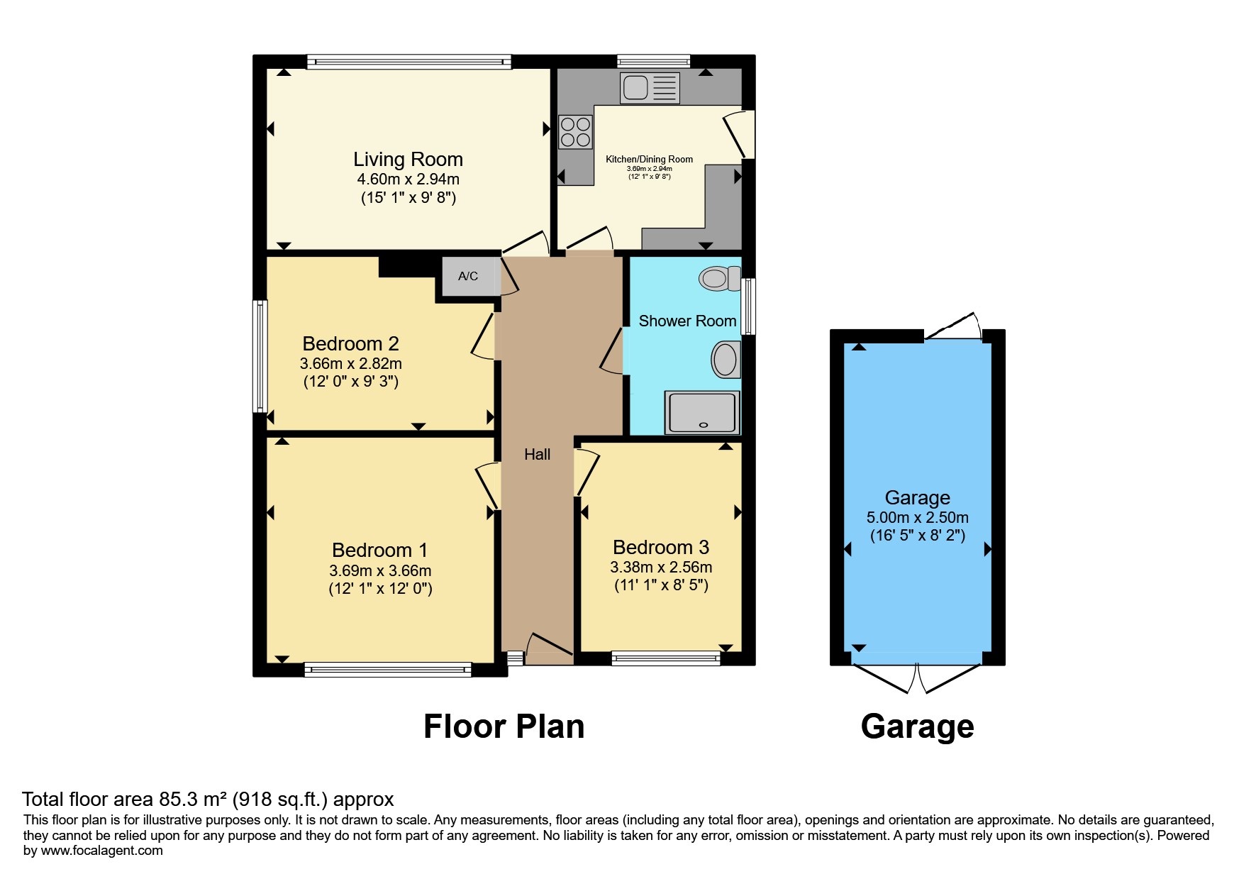 7, Cedar Avenue, Malvern floorplan