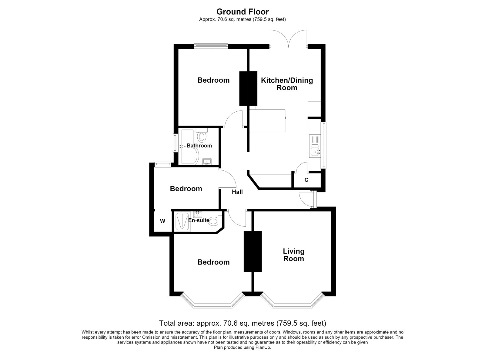 1, Oxford Lane, Bournemouth floorplan