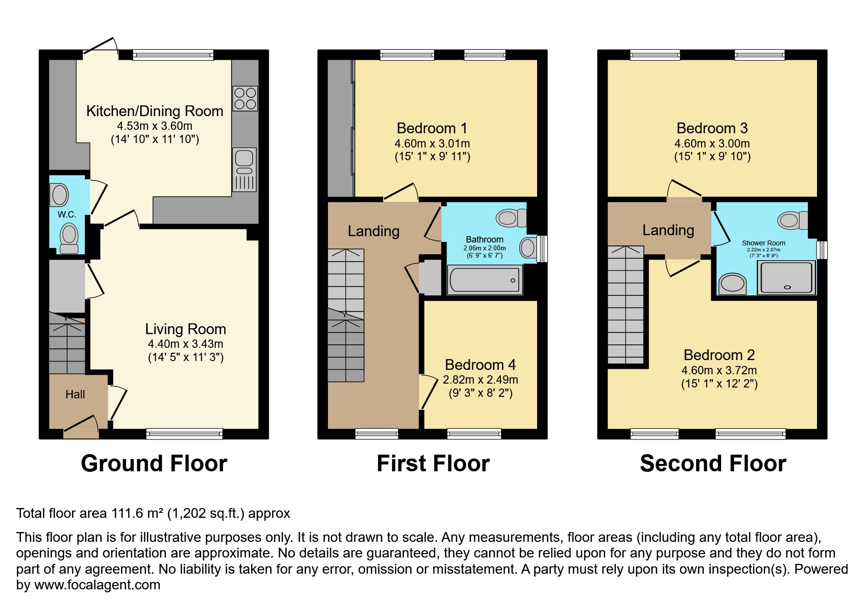 20, Skipsea Road, Sheffield floorplan