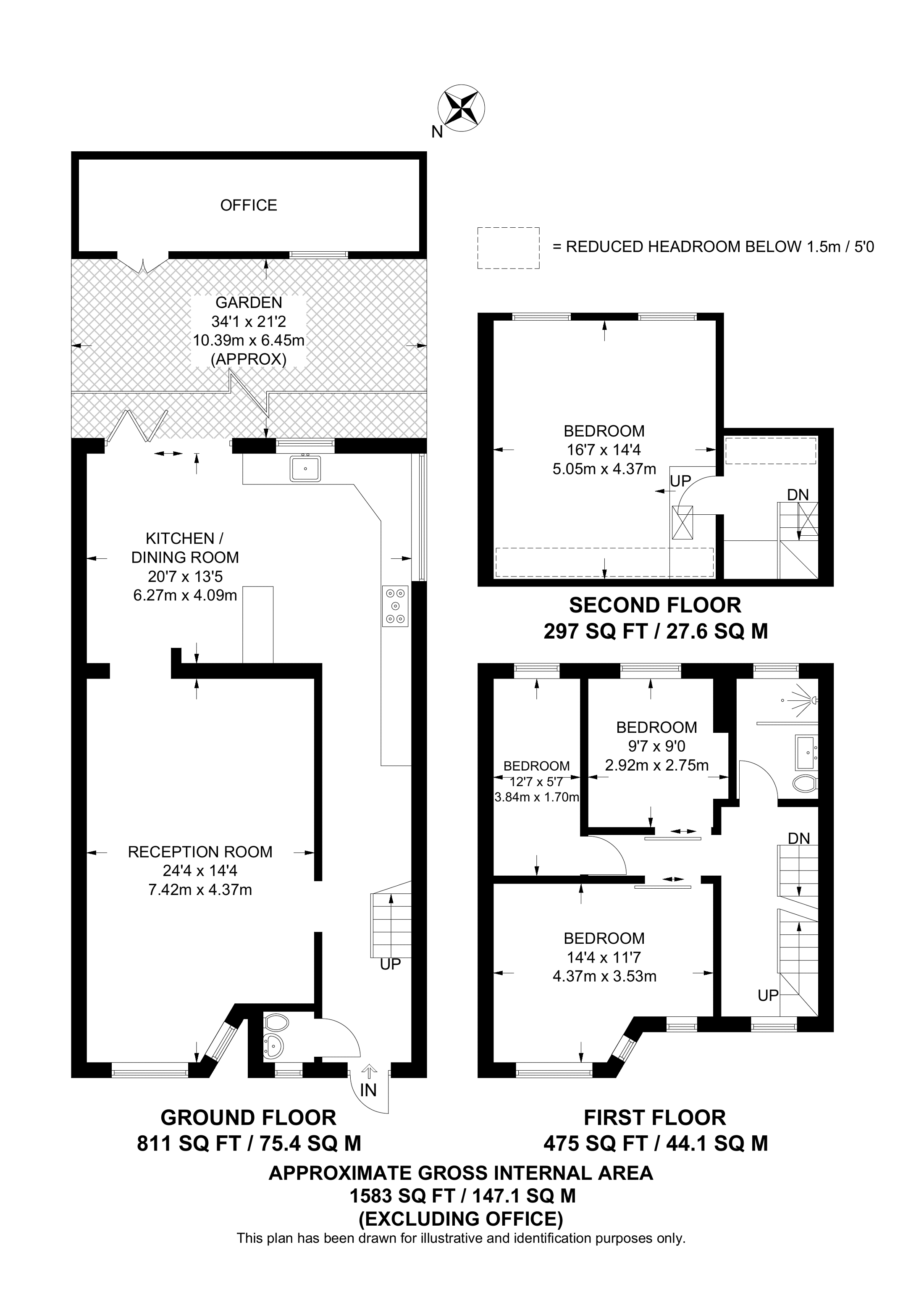 Southcote Avenue, Feltham floorplan