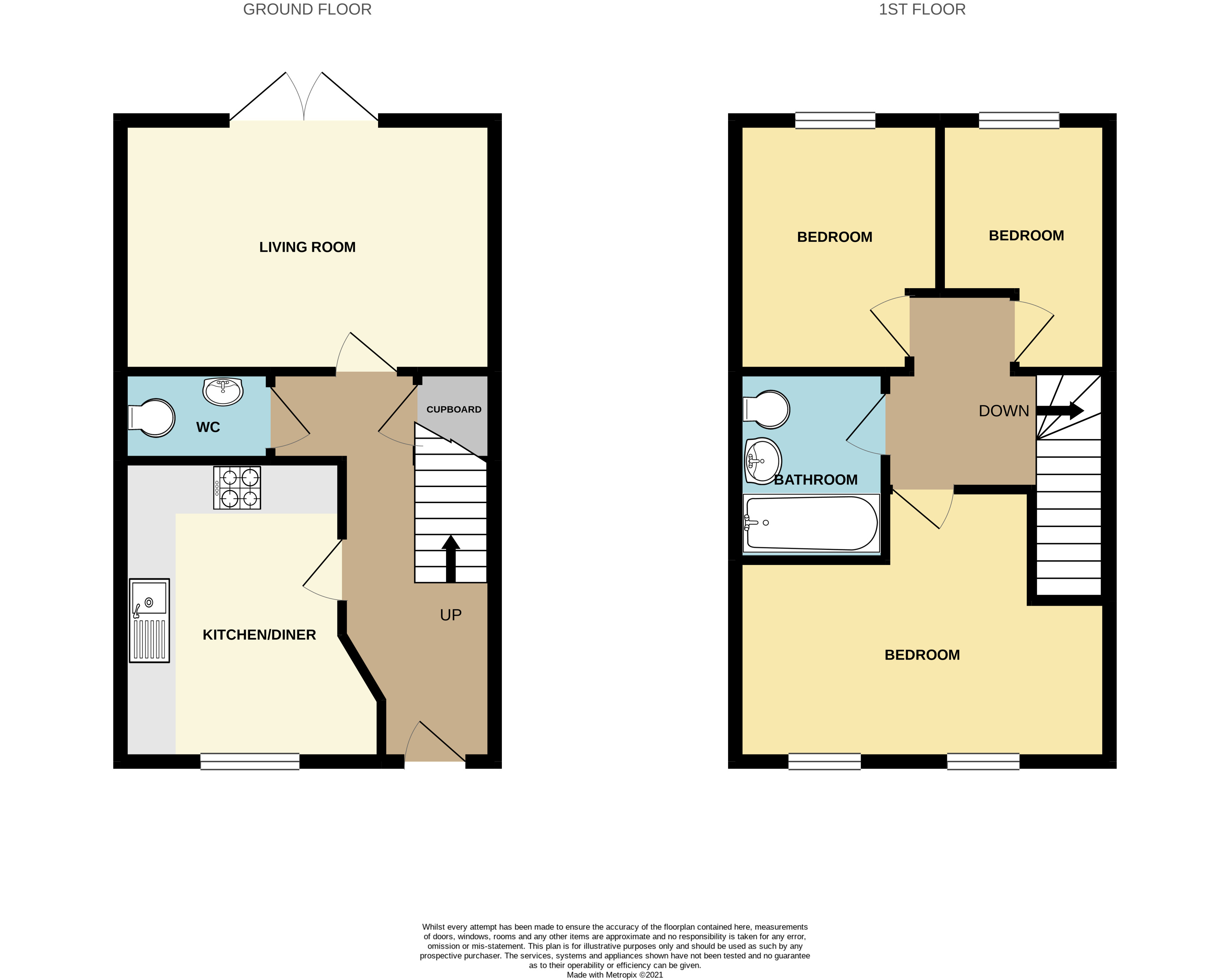 8, Althestan Close, Birmingham floorplan