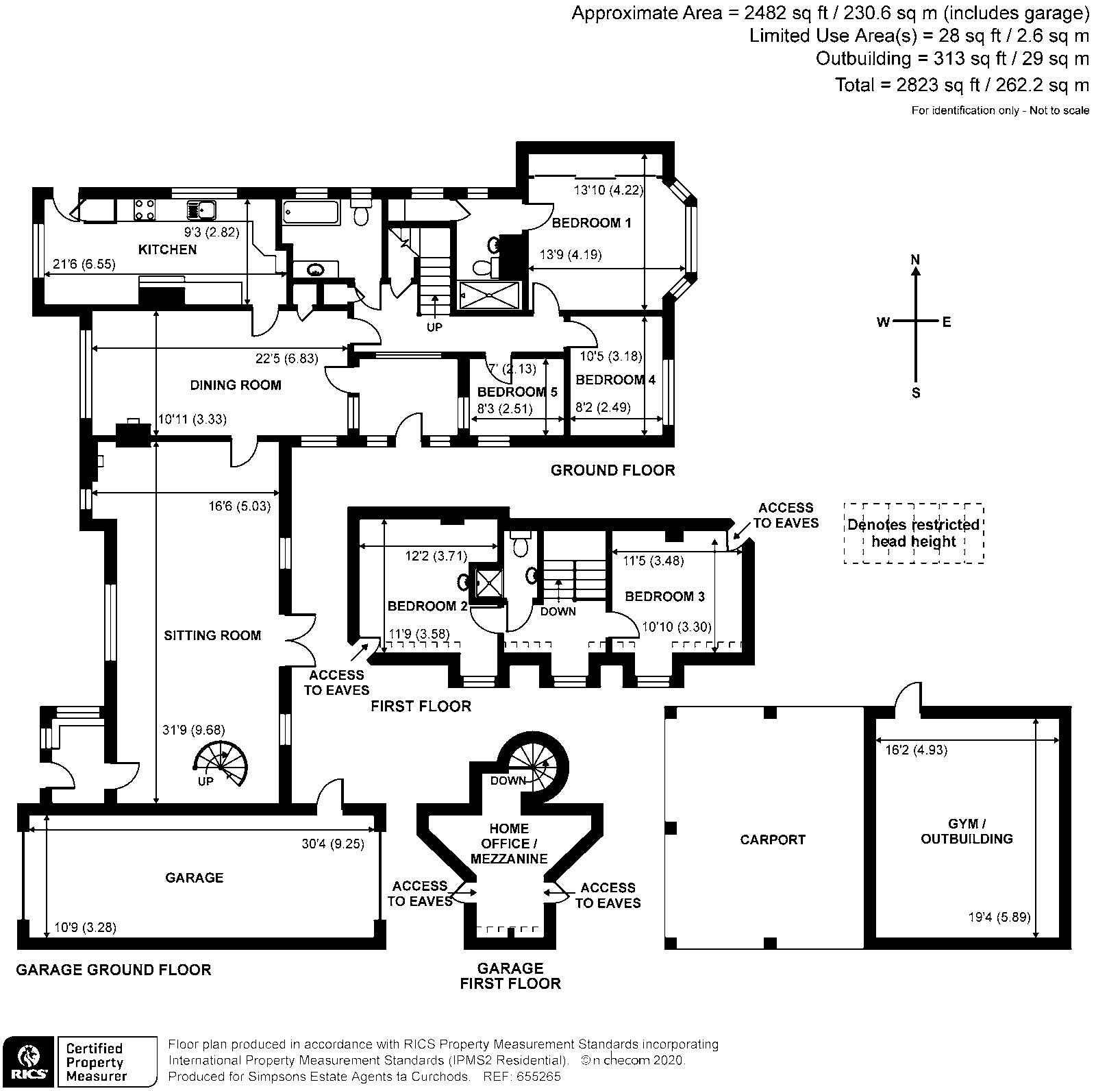 Oak End Way, Woodham KT15, 5 bedroom detached house for sale 56670671