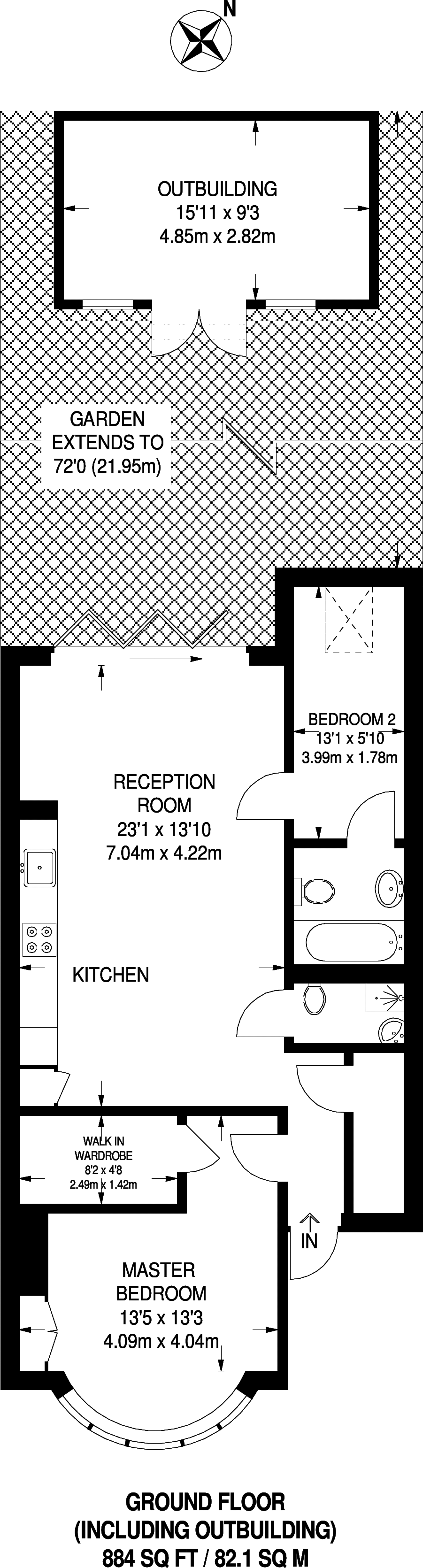 All Souls Avenue, Kensal Green floorplan