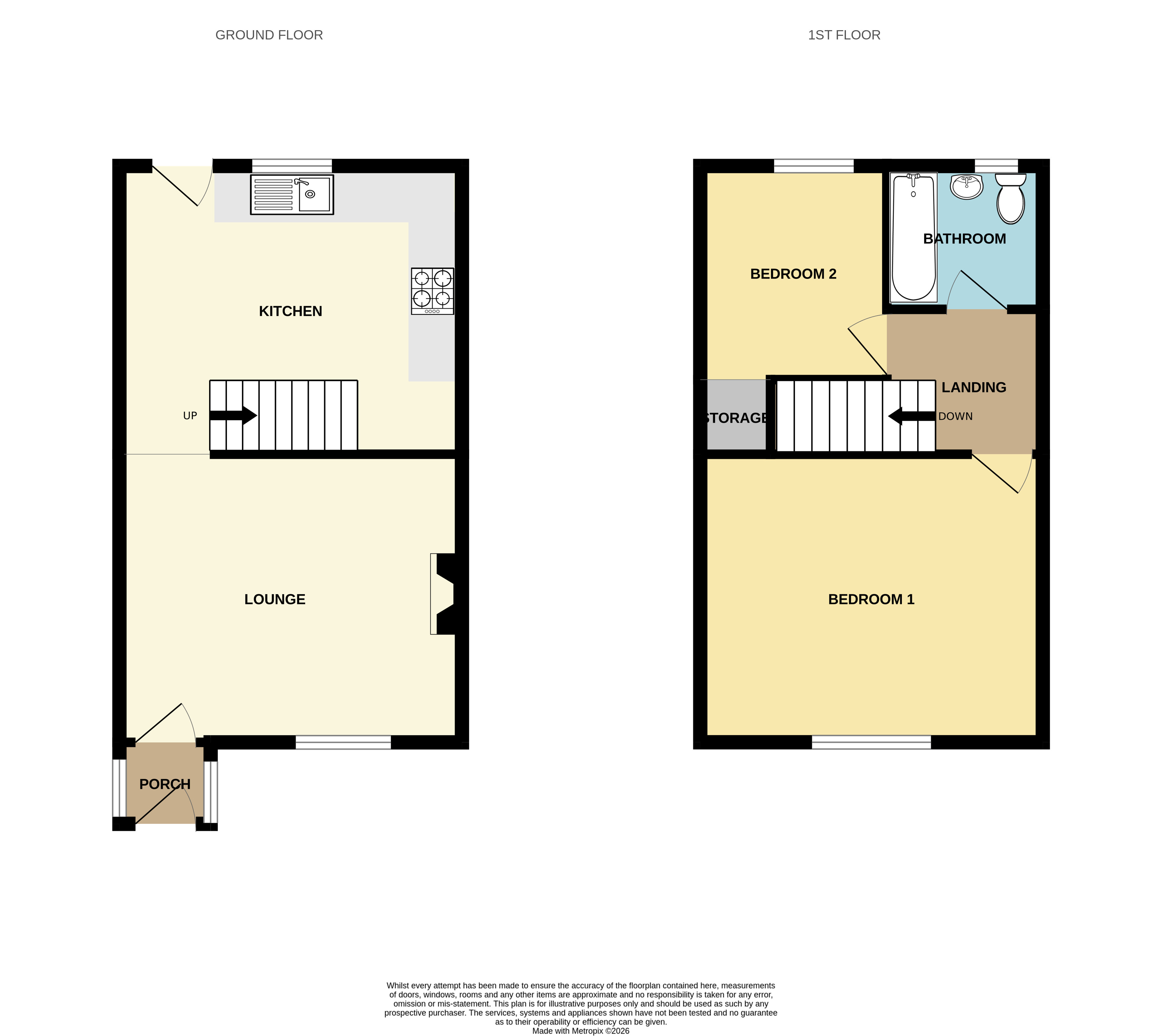 4, Norfolk Avenue, Heywood floorplan