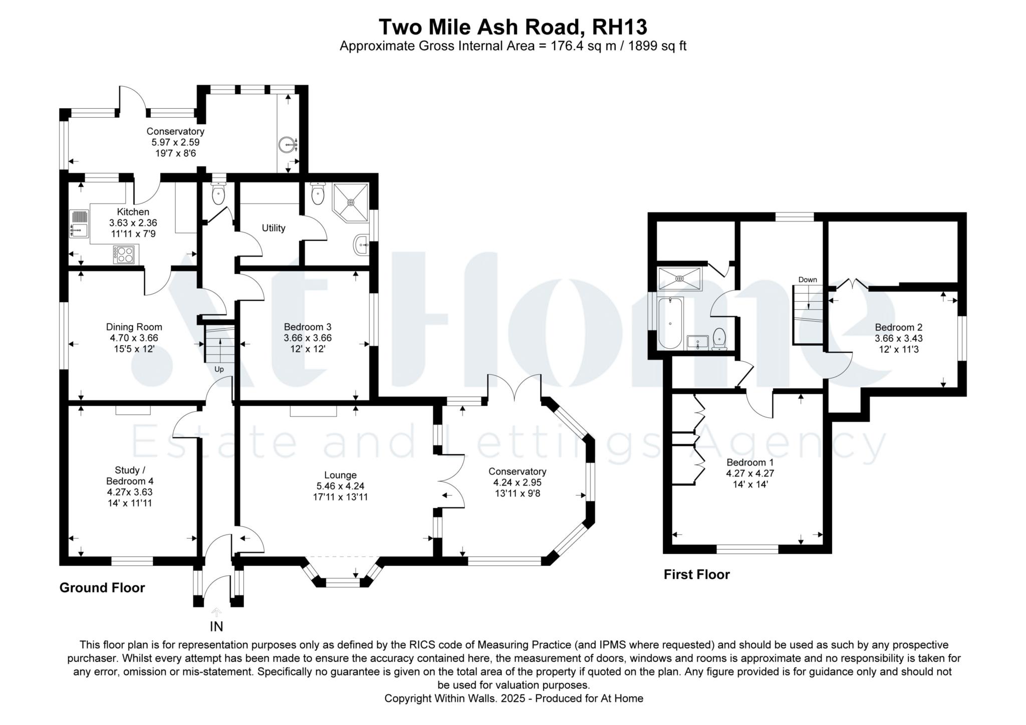 Sunnycroft, Two Mile Ash Road, Horsham floorplan