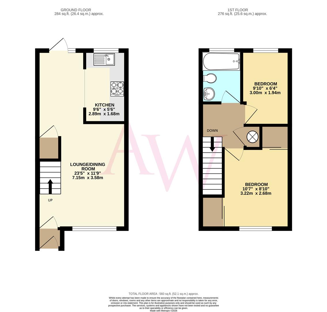 24, Welham Manor, Welham Green floorplan