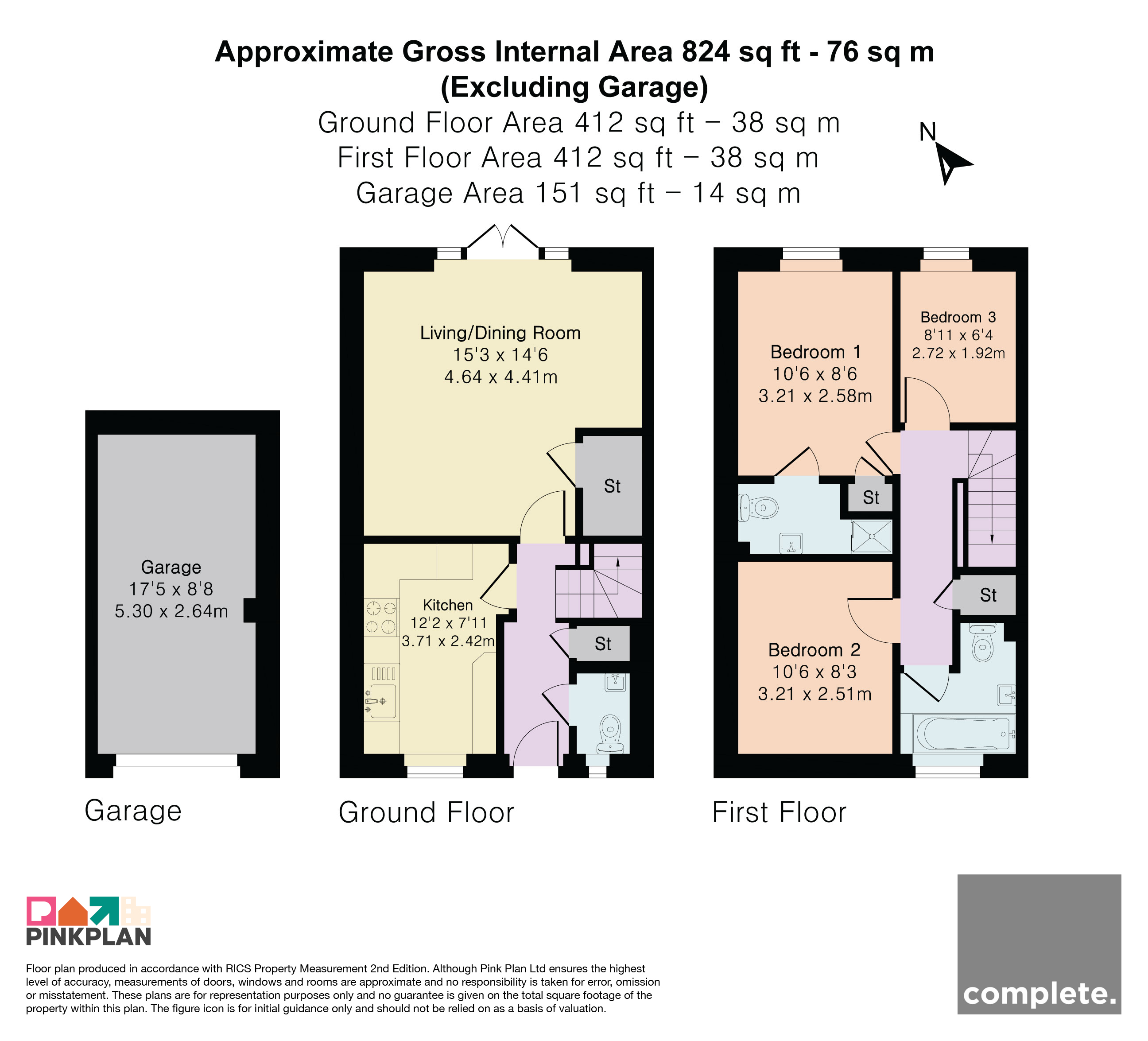 52, Seldon Crescent, Exeter floorplan