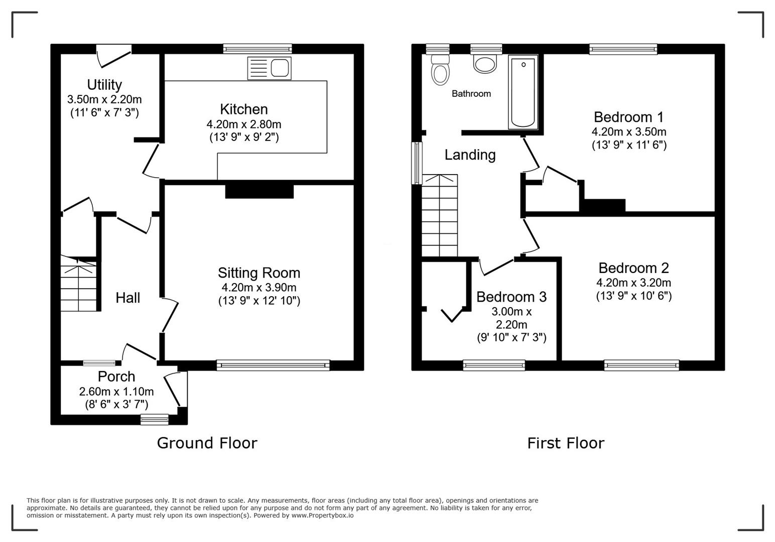 Farm Hill Road, Bradford floorplan