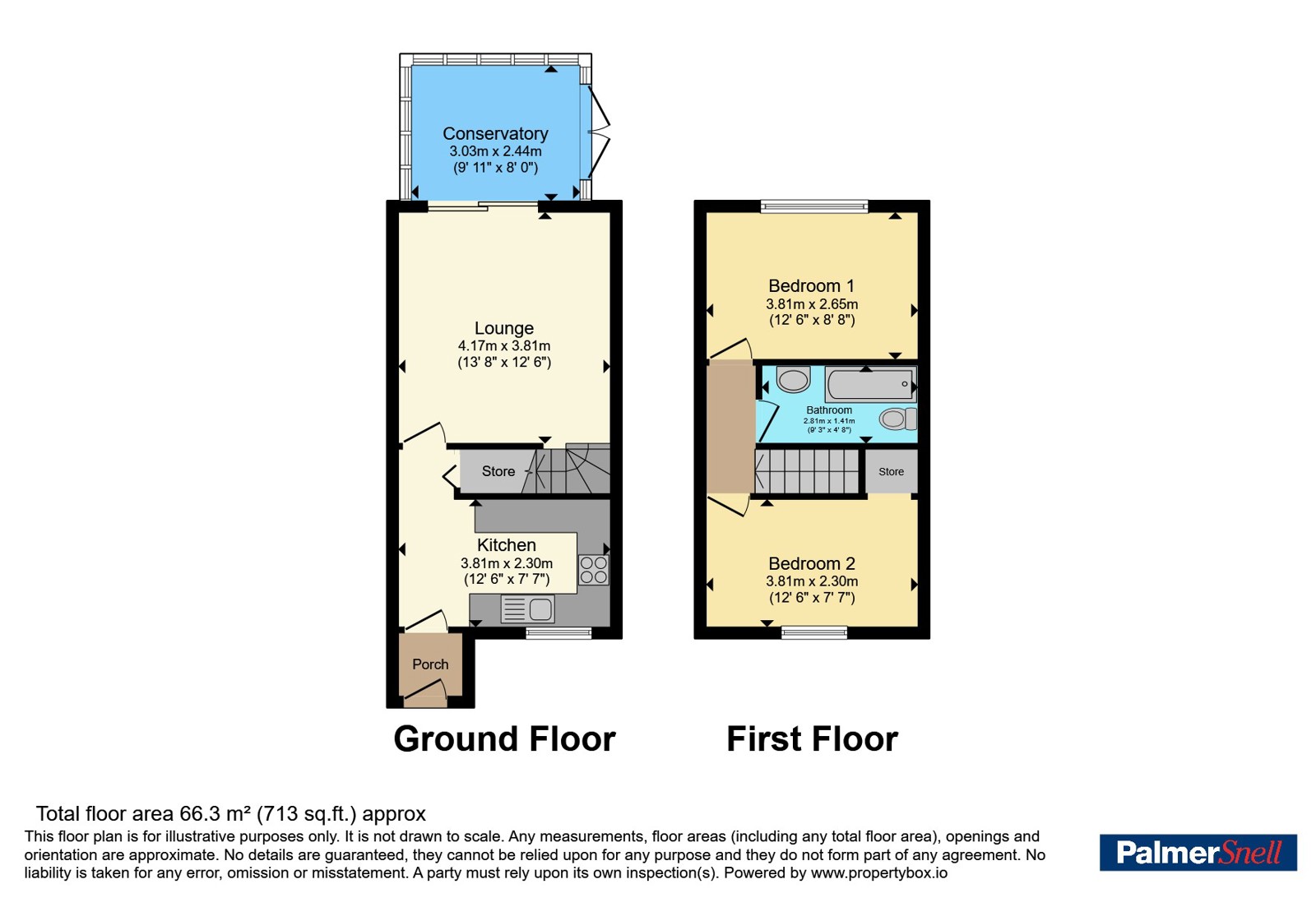 54, Rownhams Road, Dorset floorplan