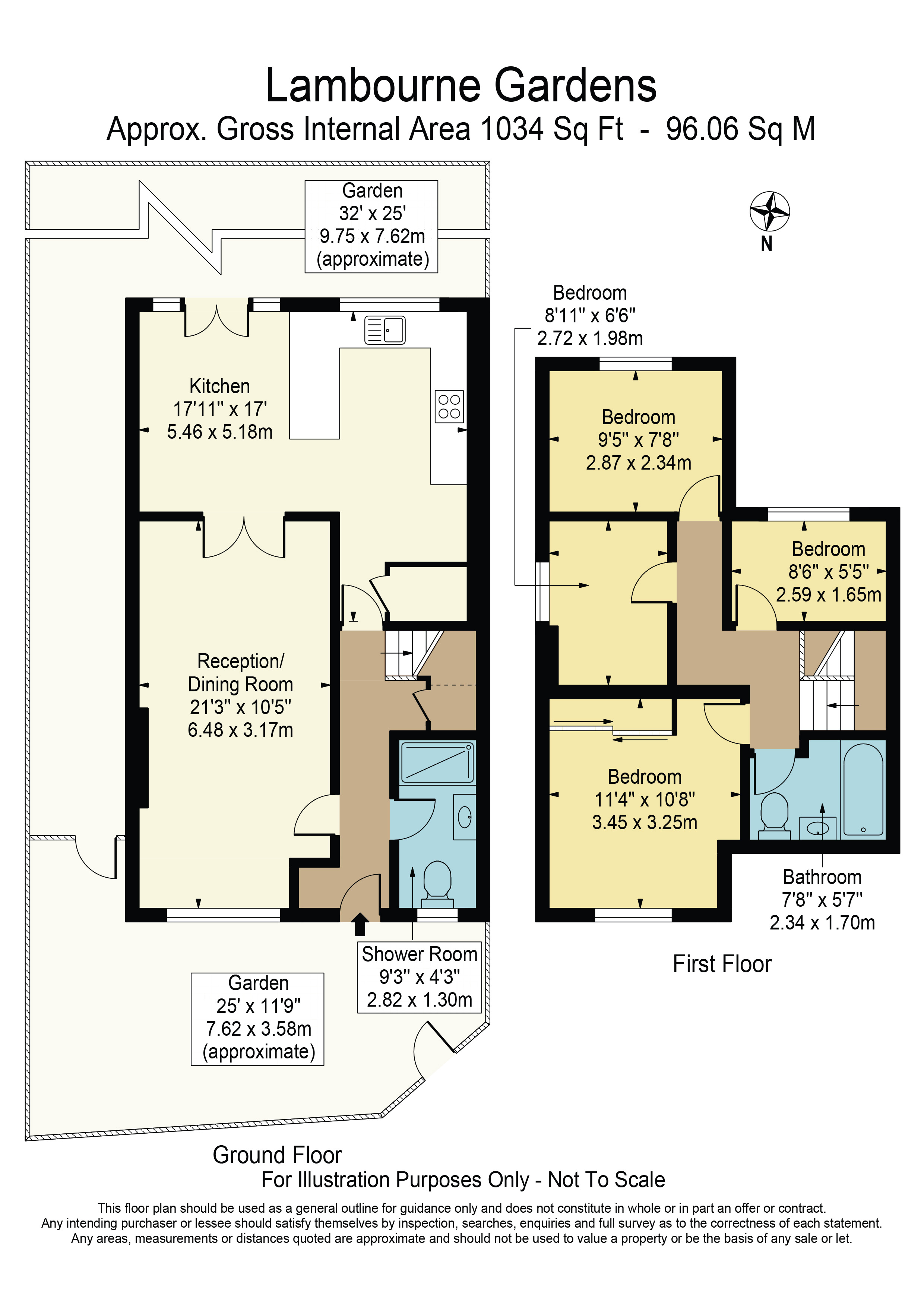 26, Lambourne Gardens, Barking floorplan