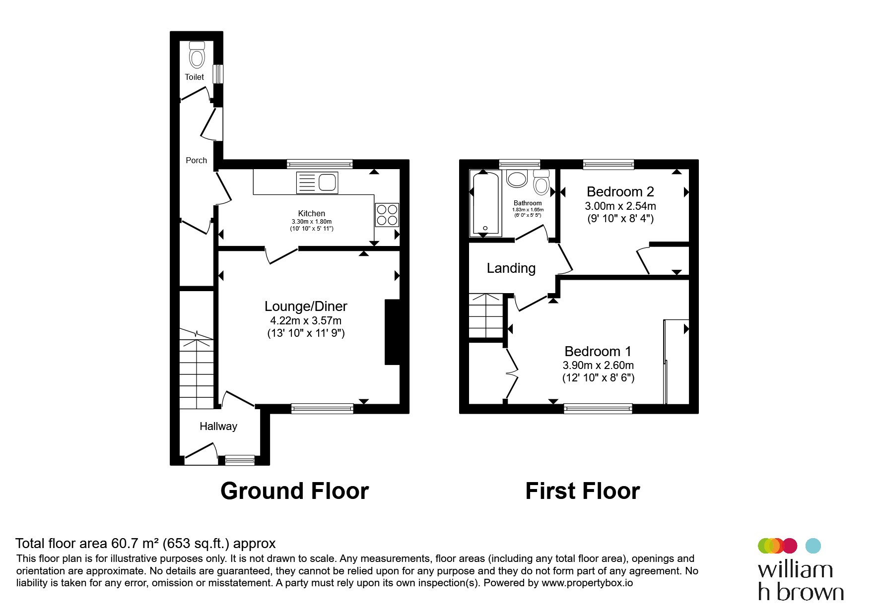17, Templeway Close, GRANTHAM floorplan
