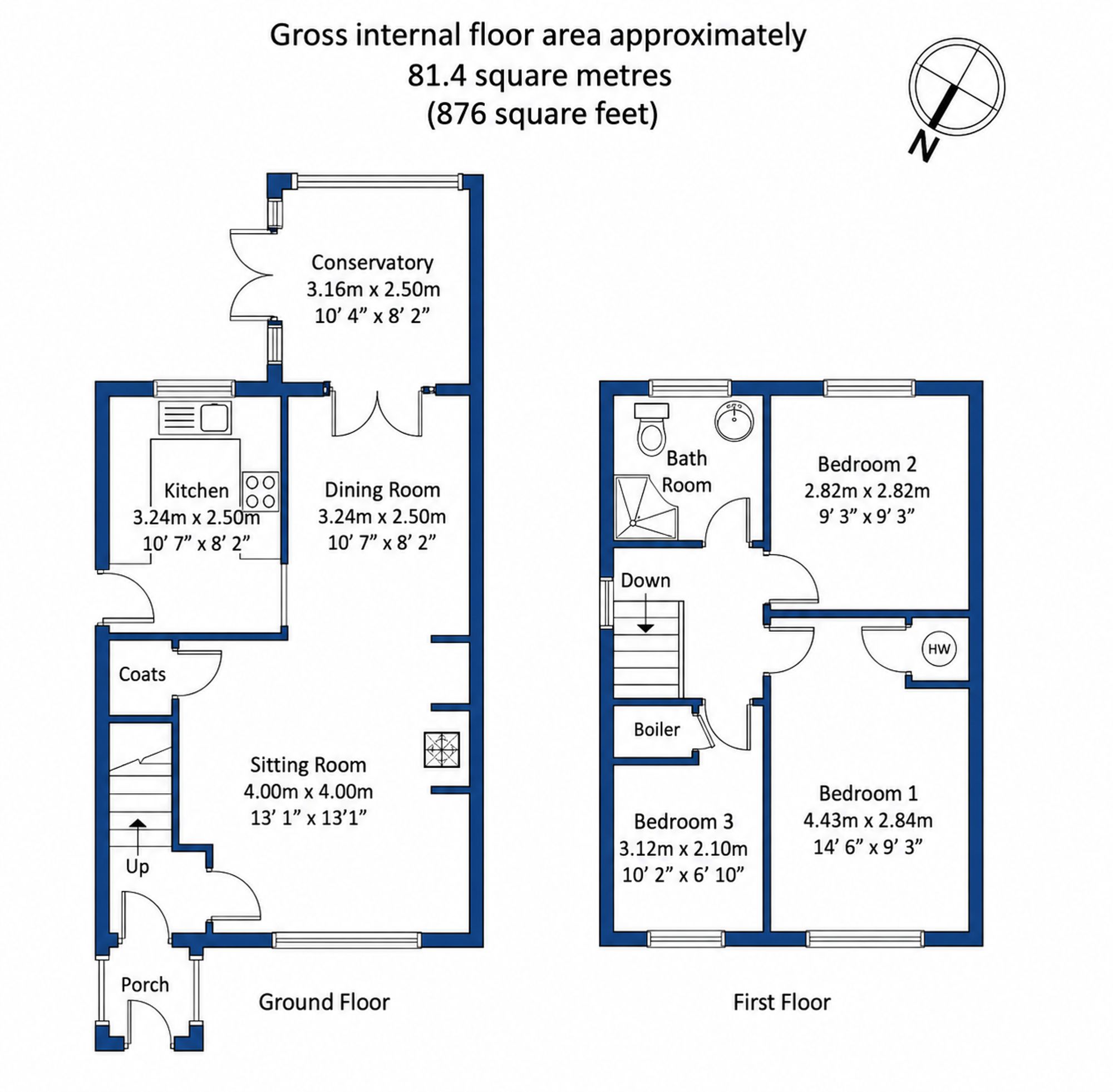 49 Browns Lane, Uckfield floorplan