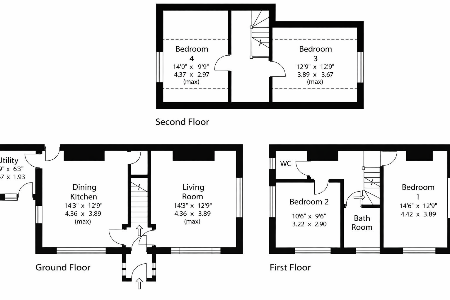 42, Mytholmes Lane, Keighley floorplan